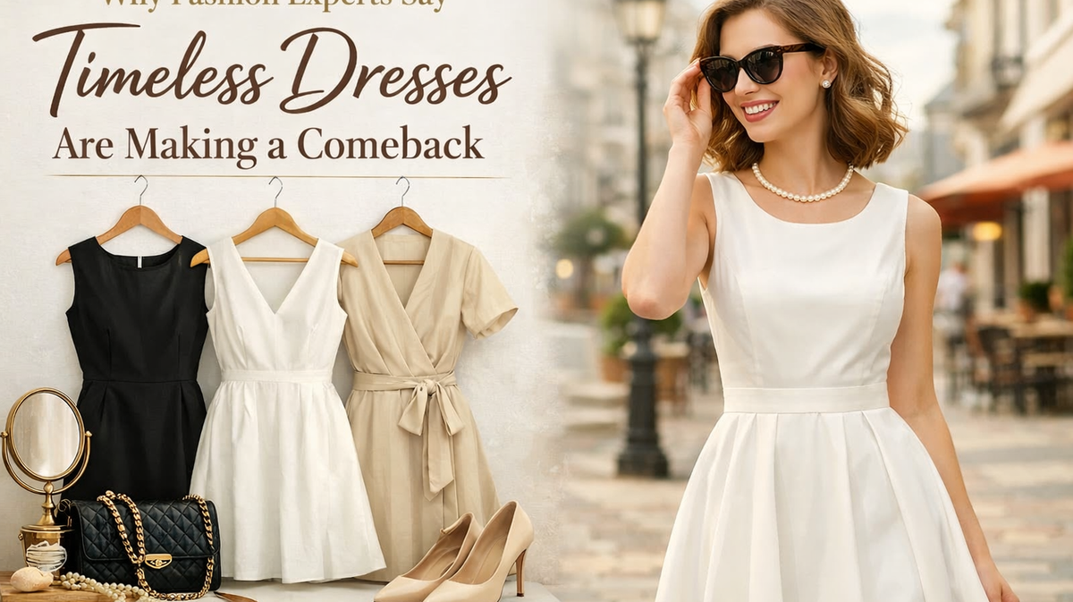 Why Fashion Experts Say Timeless Dresses Are Making a Comeback