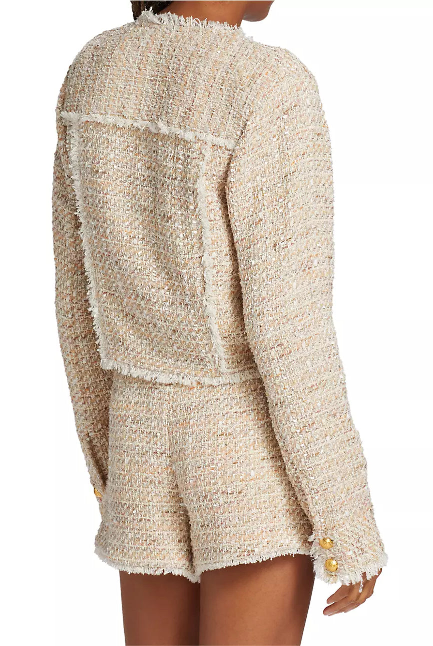 Diaz Jacket - Neutral Multi by Ramy Brook — view 4