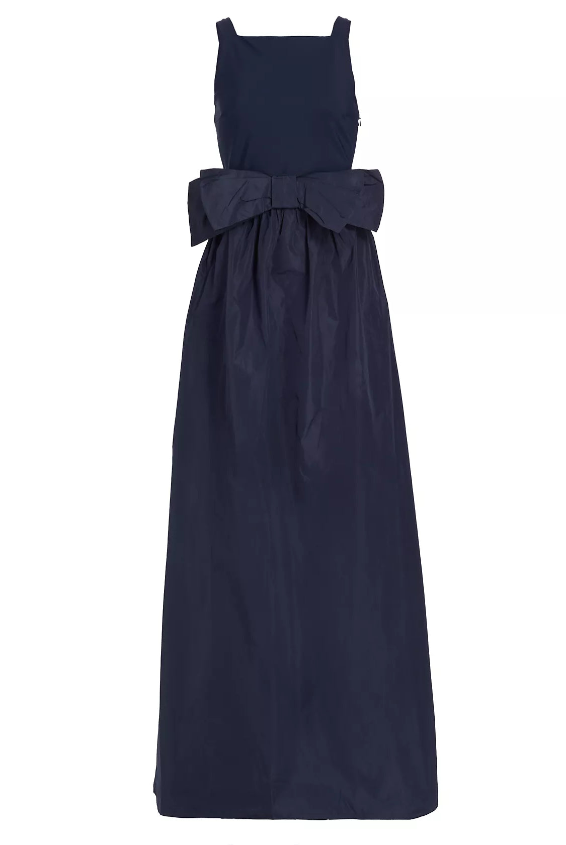 Harlee Taffeta Bow Gown - Blu Notte by Chiara Boni — view 4