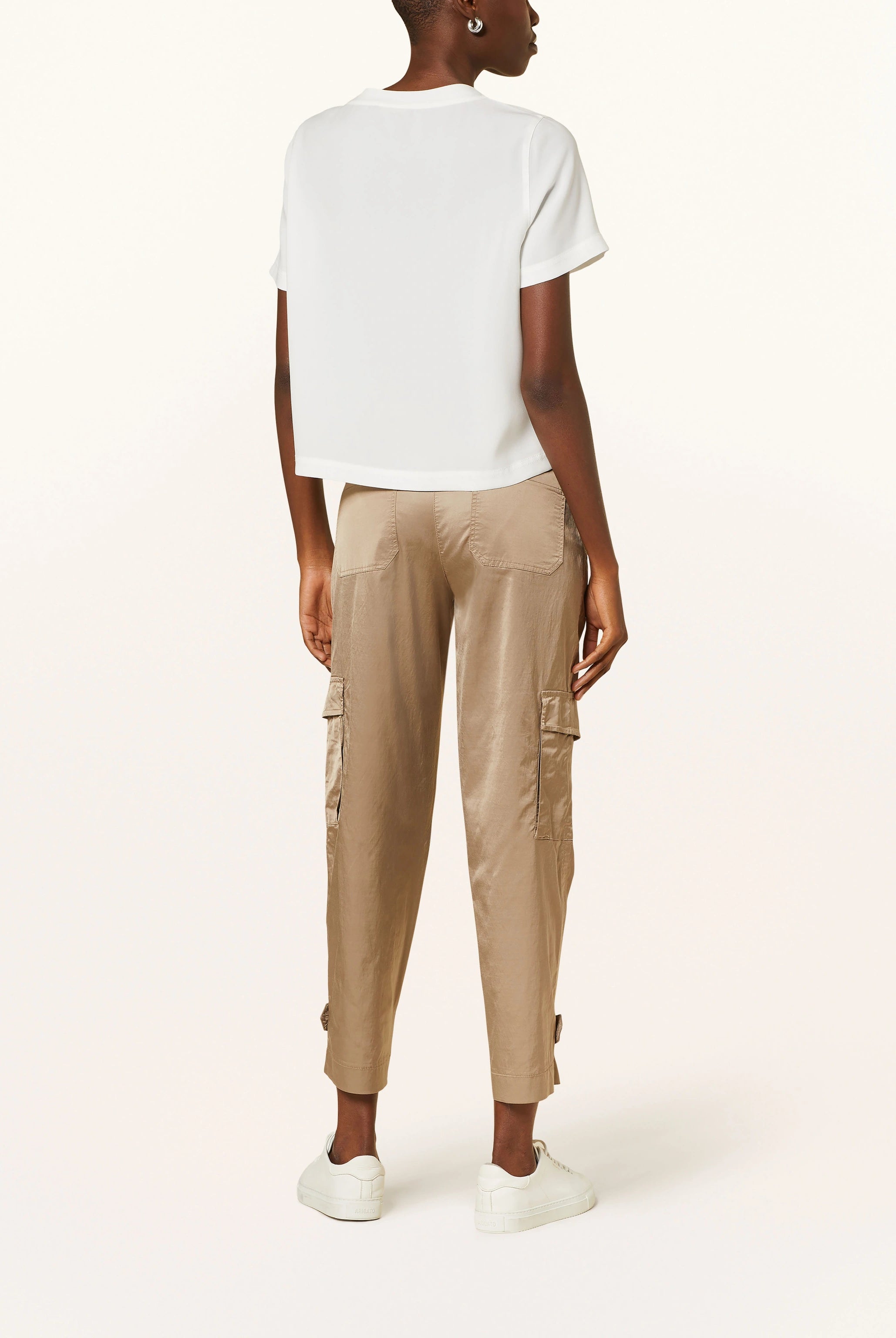 Kalla Cargo Pant - Brown by Cambio — view 3