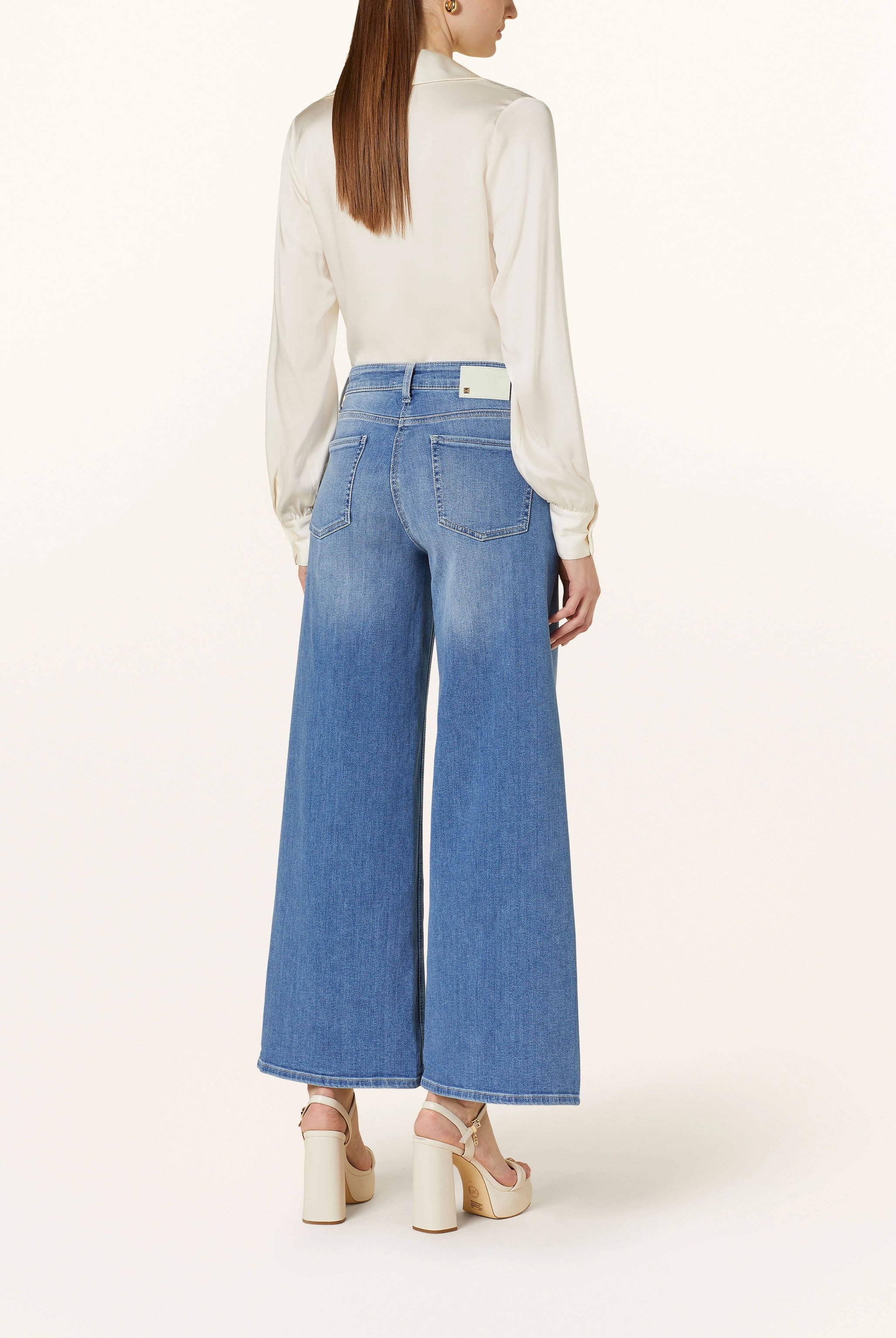 Palazzo Flare Jeans - Mid by Cambio — view 4