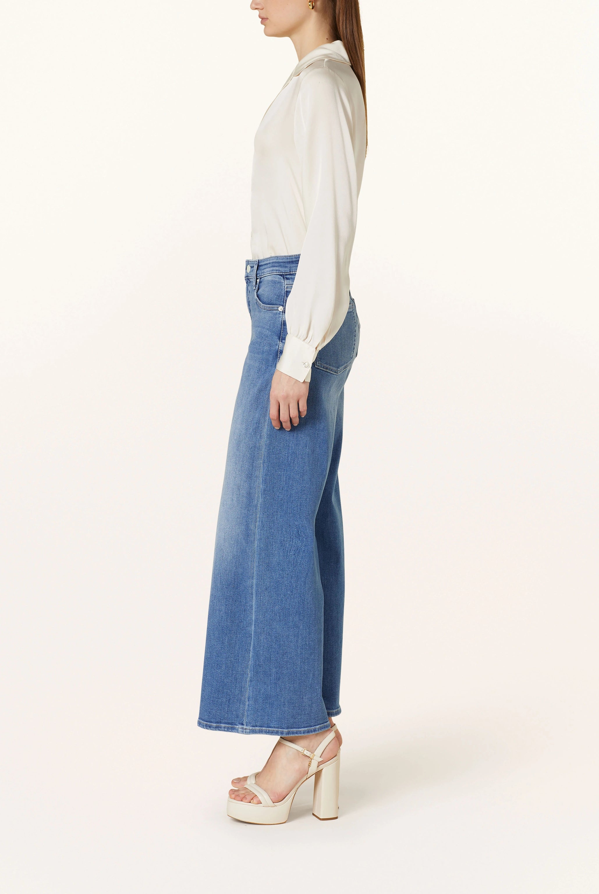 Palazzo Flare Jeans - Mid by Cambio — view 6