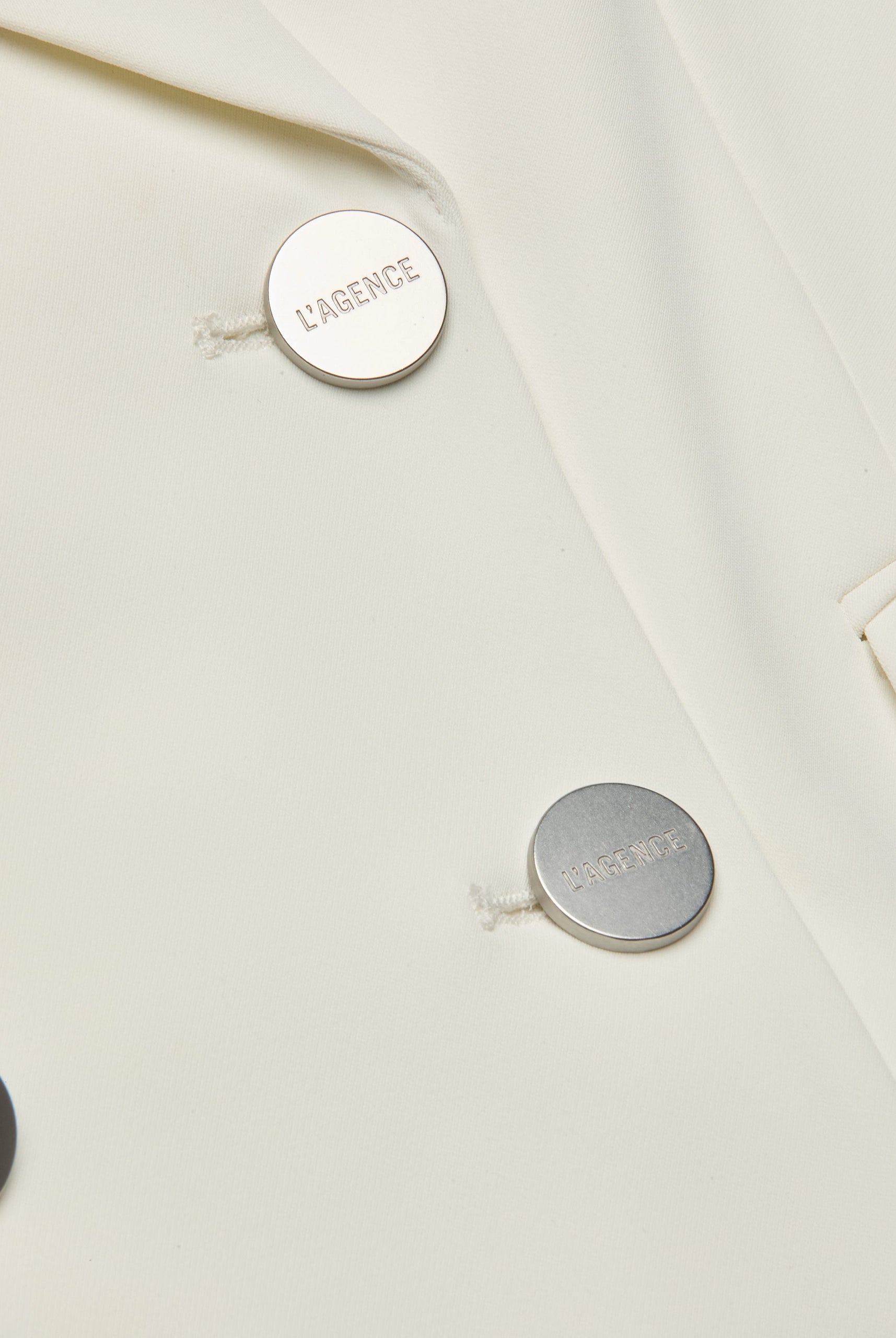 Aven Wrap Blazer - Ivory by L'agence — view 5
