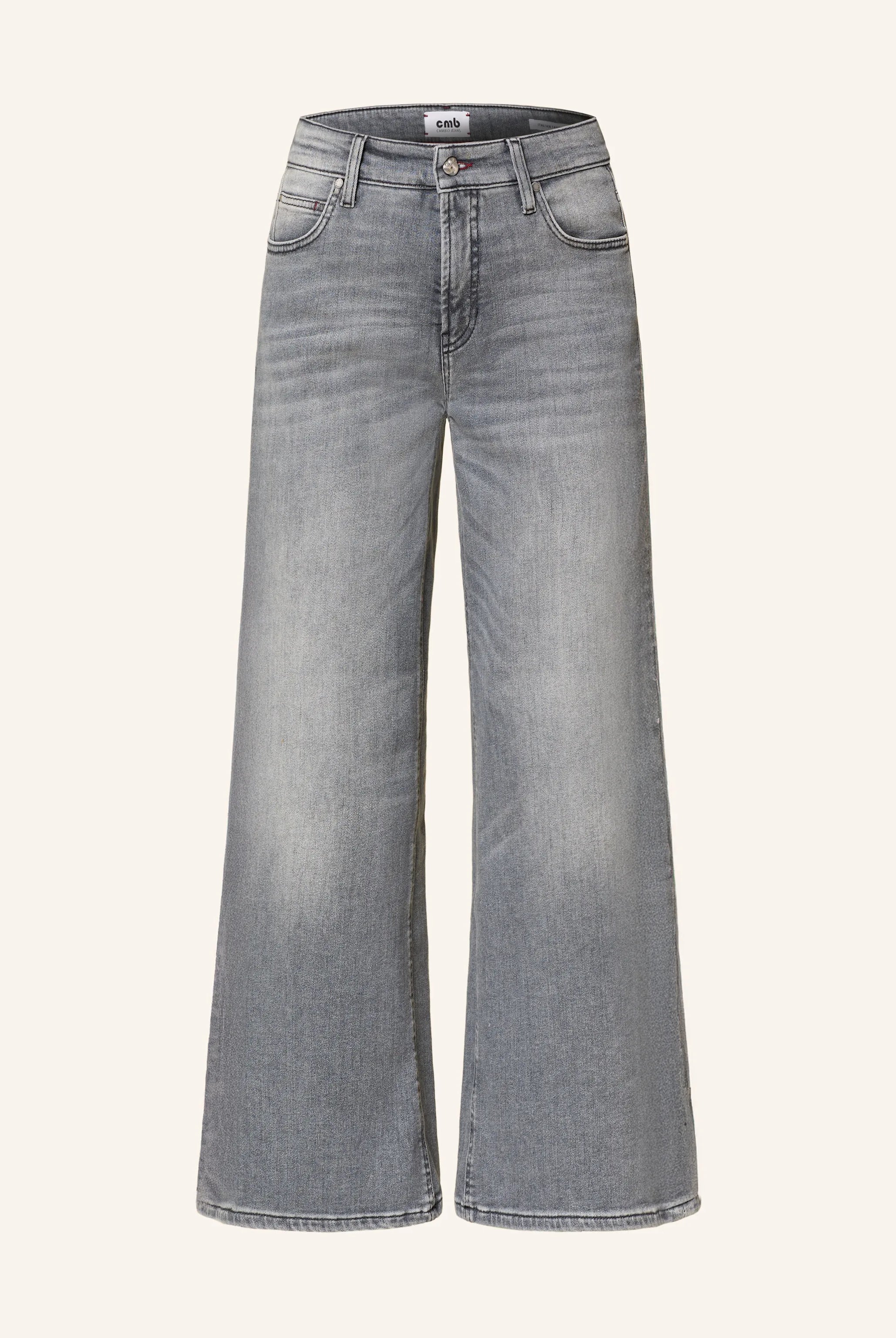 Palazzo Flared Jeans - Shaping Dark by Cambio — view 5