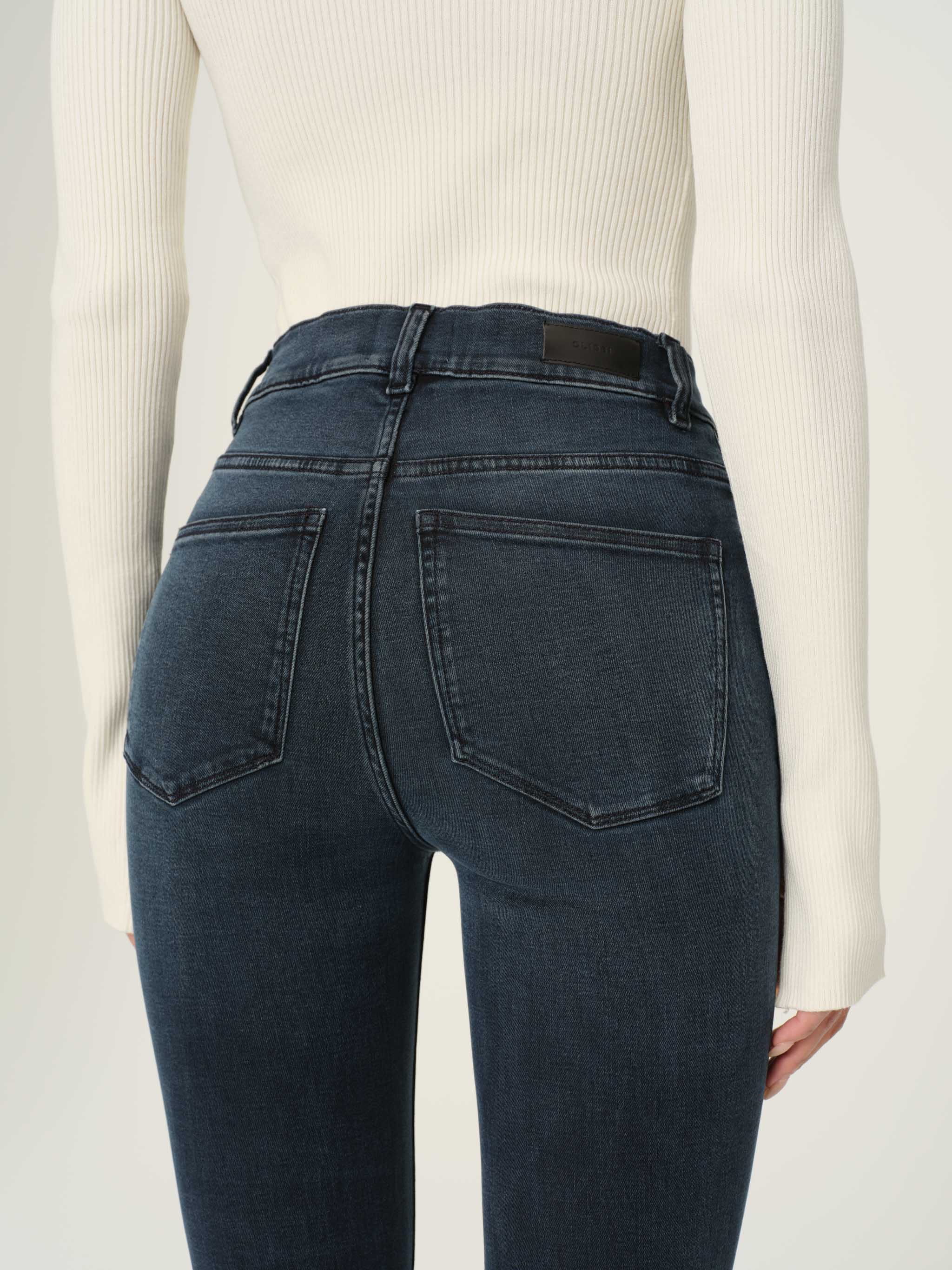 Bridget Boot High Rise Instasculpt 31.5" Jeans - Grecian by DL1961 — view 4