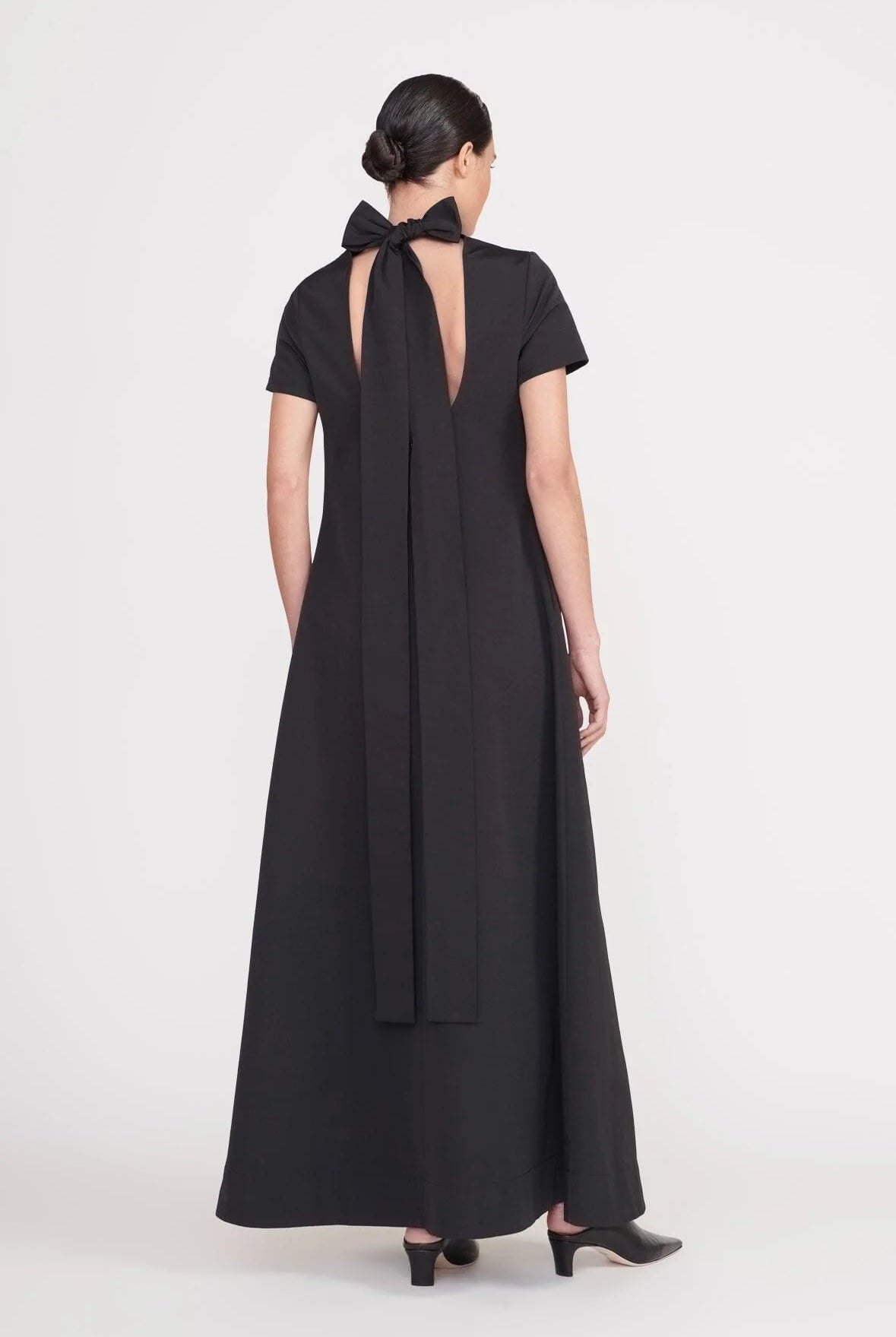 Long Ilana Dress - Black by STAUD — alternate view