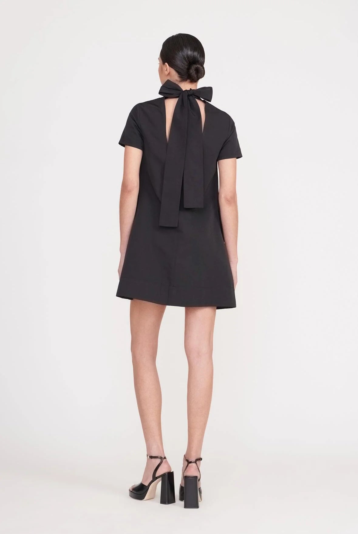 Mini Ilana Dress - Black by STAUD — alternate view