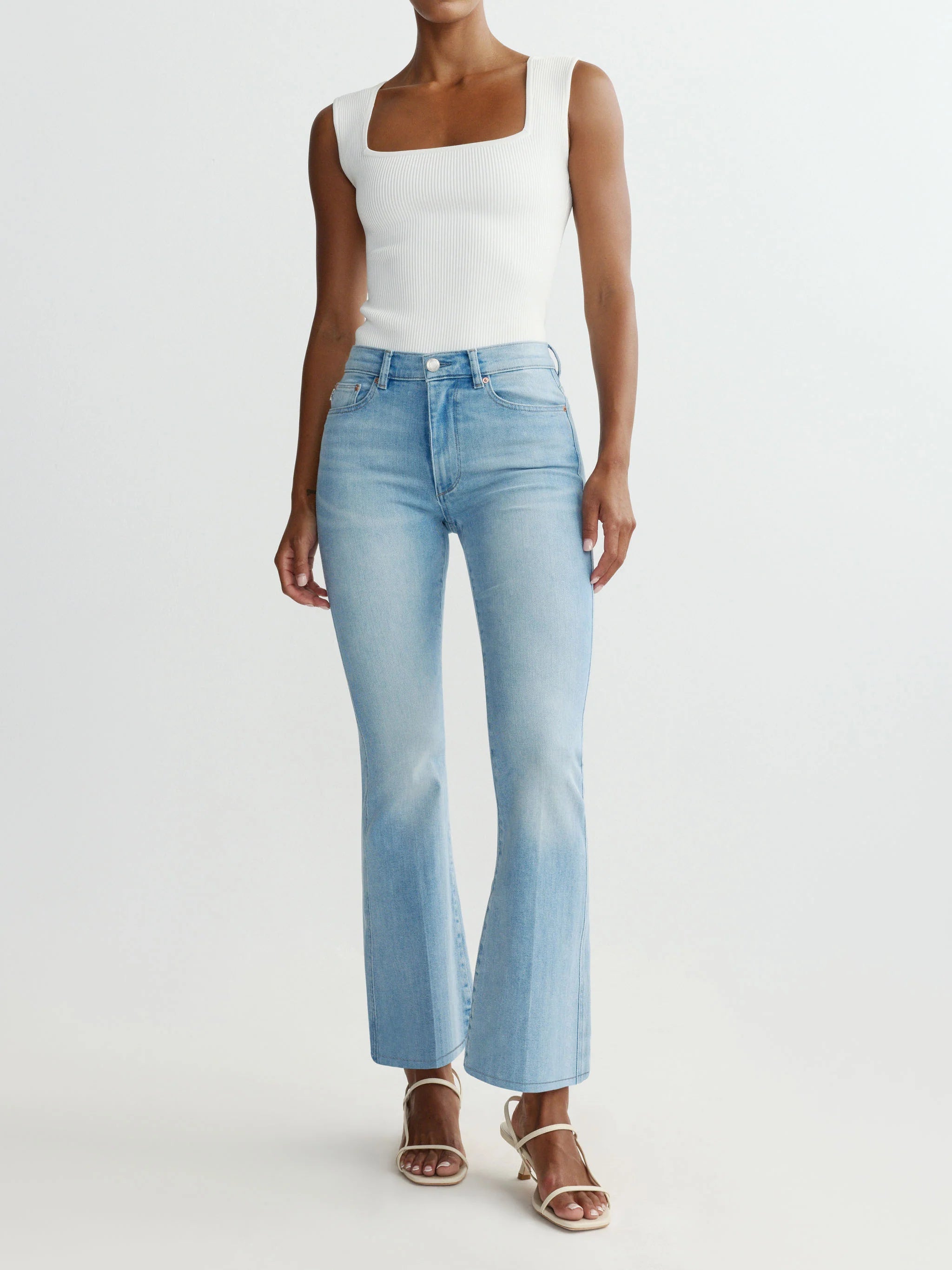 Bridget Boot High Rise Instasculpt™ Crop Jeans - Prairie by DL1961 | 25 South Boutiques