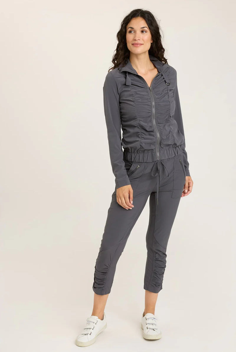 Aksana Legging - Charcoal by XCVI — view 4