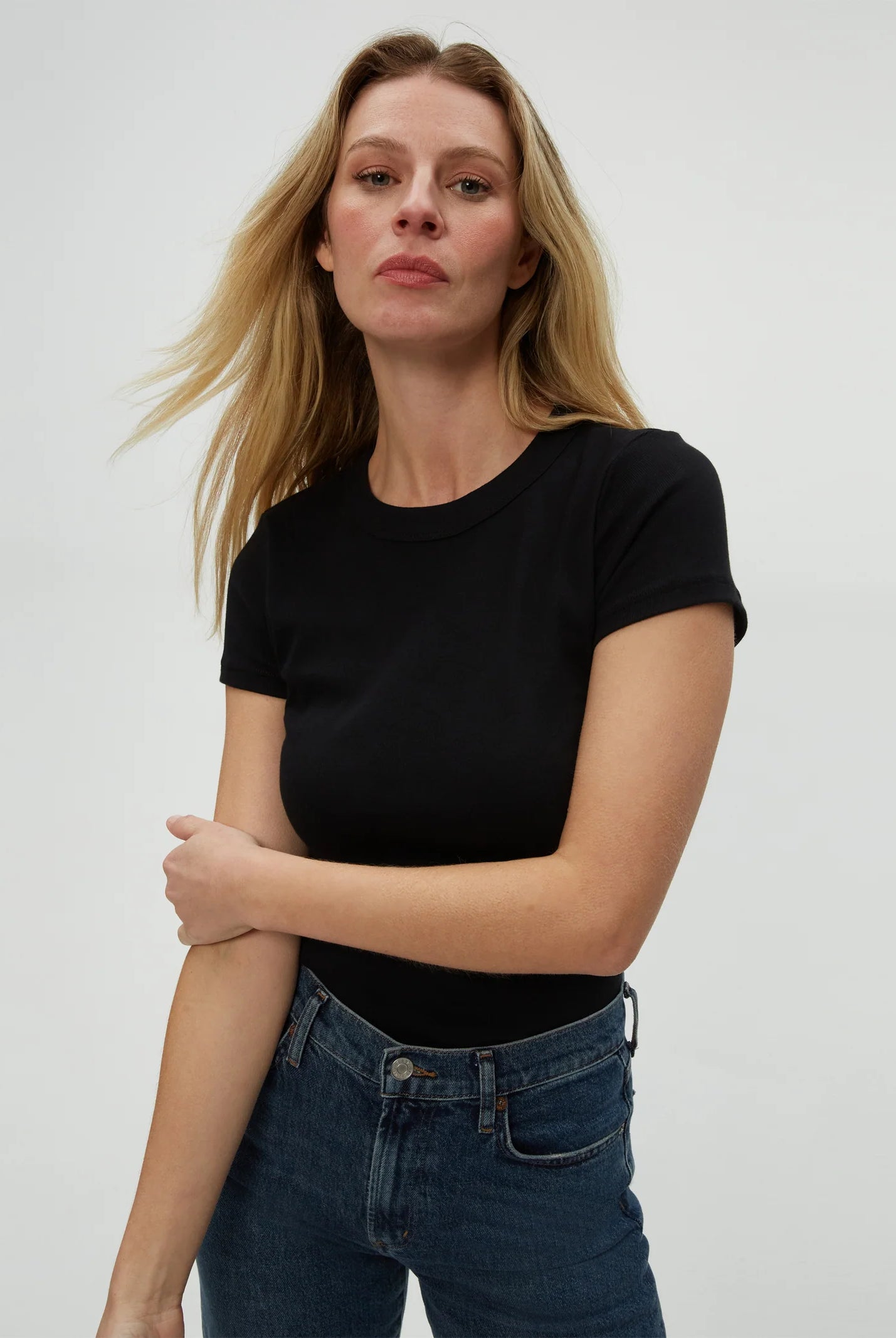 Lexy Tee - Black by Michael Stars | 25 South Boutiques