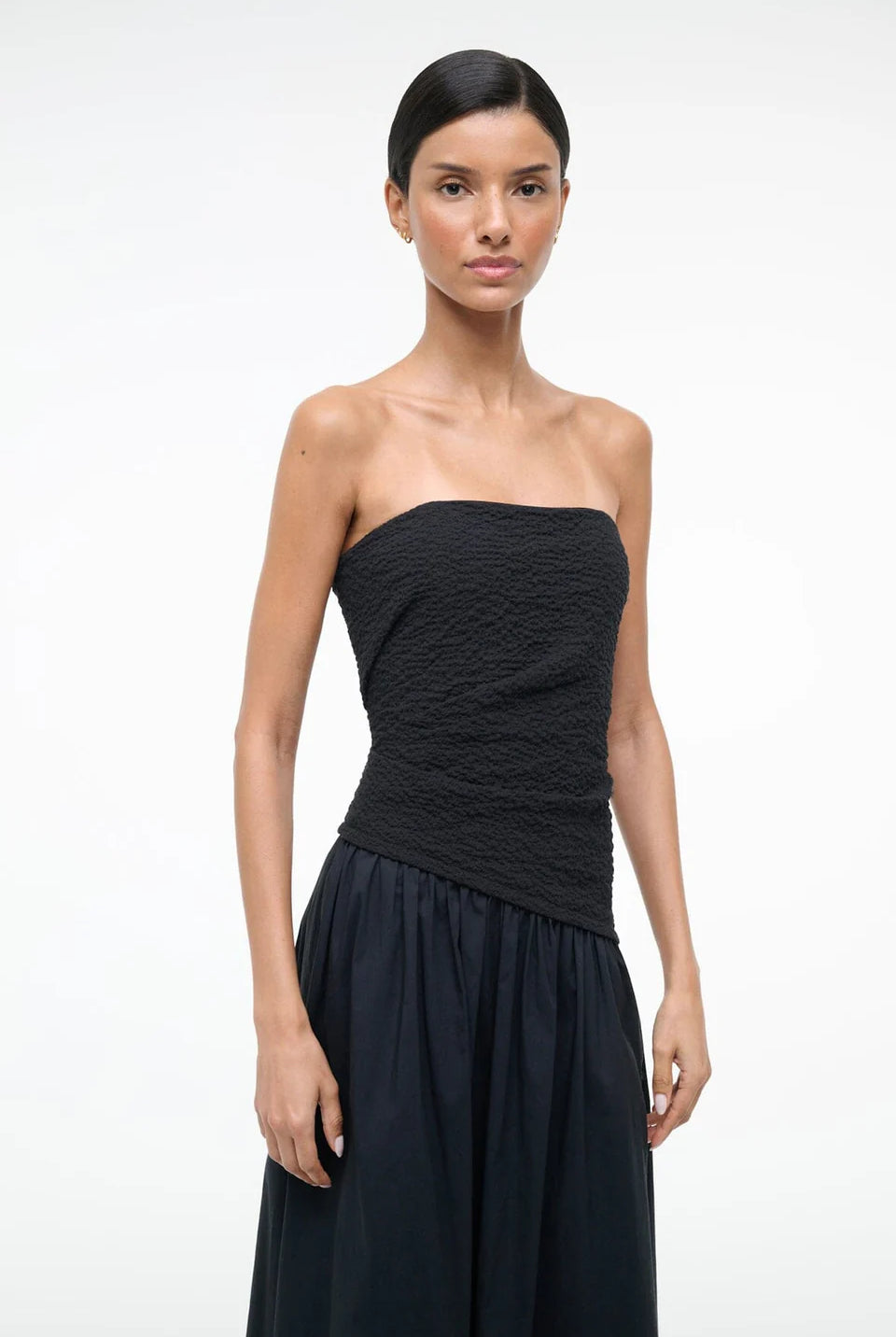 Nia Dress - Black by STAUD — alternate view