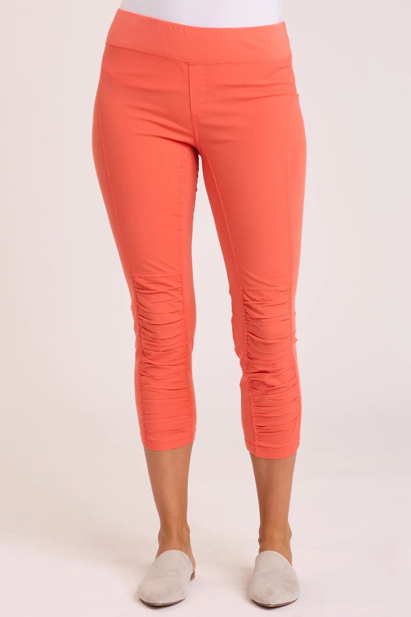 Jetter Crop Legging - Papaya by XCVI | 25 South Boutiques