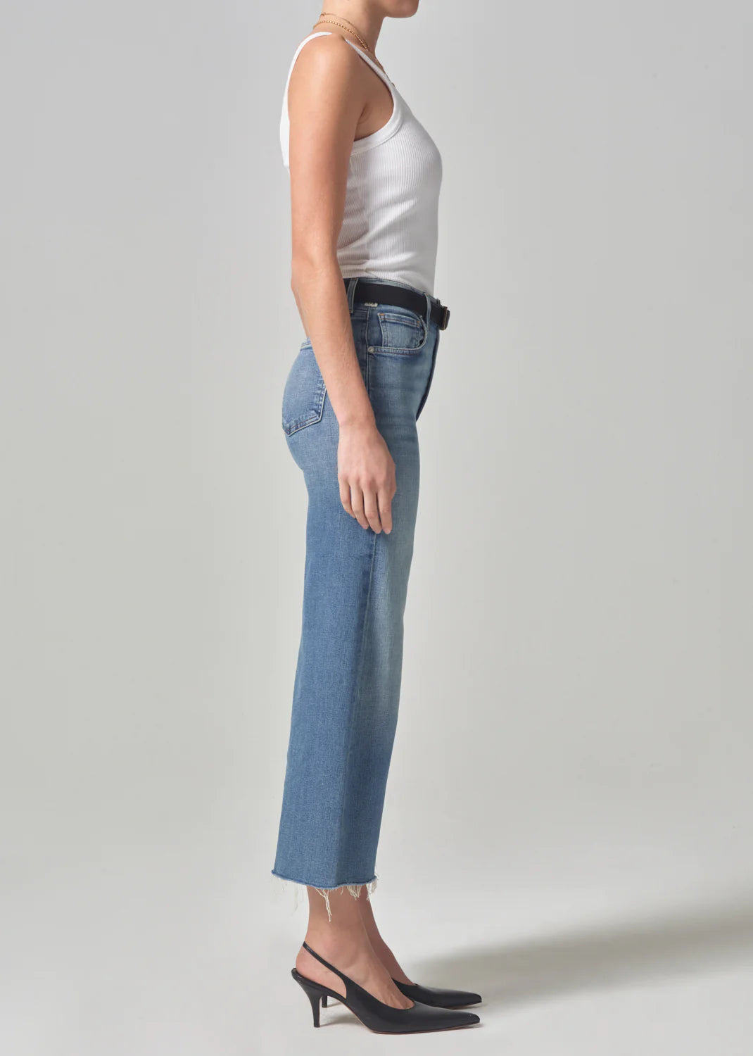 Lyra Crop Wide Leg - Abliss by Citizens of Humanity — view 3