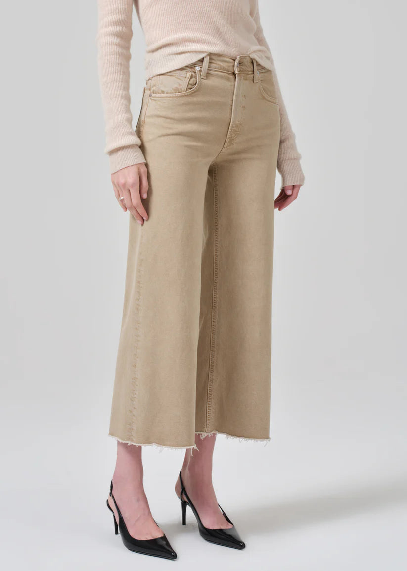 Lyra Crop Wide Leg - Porcini by Citizens of Humanity — alternate view
