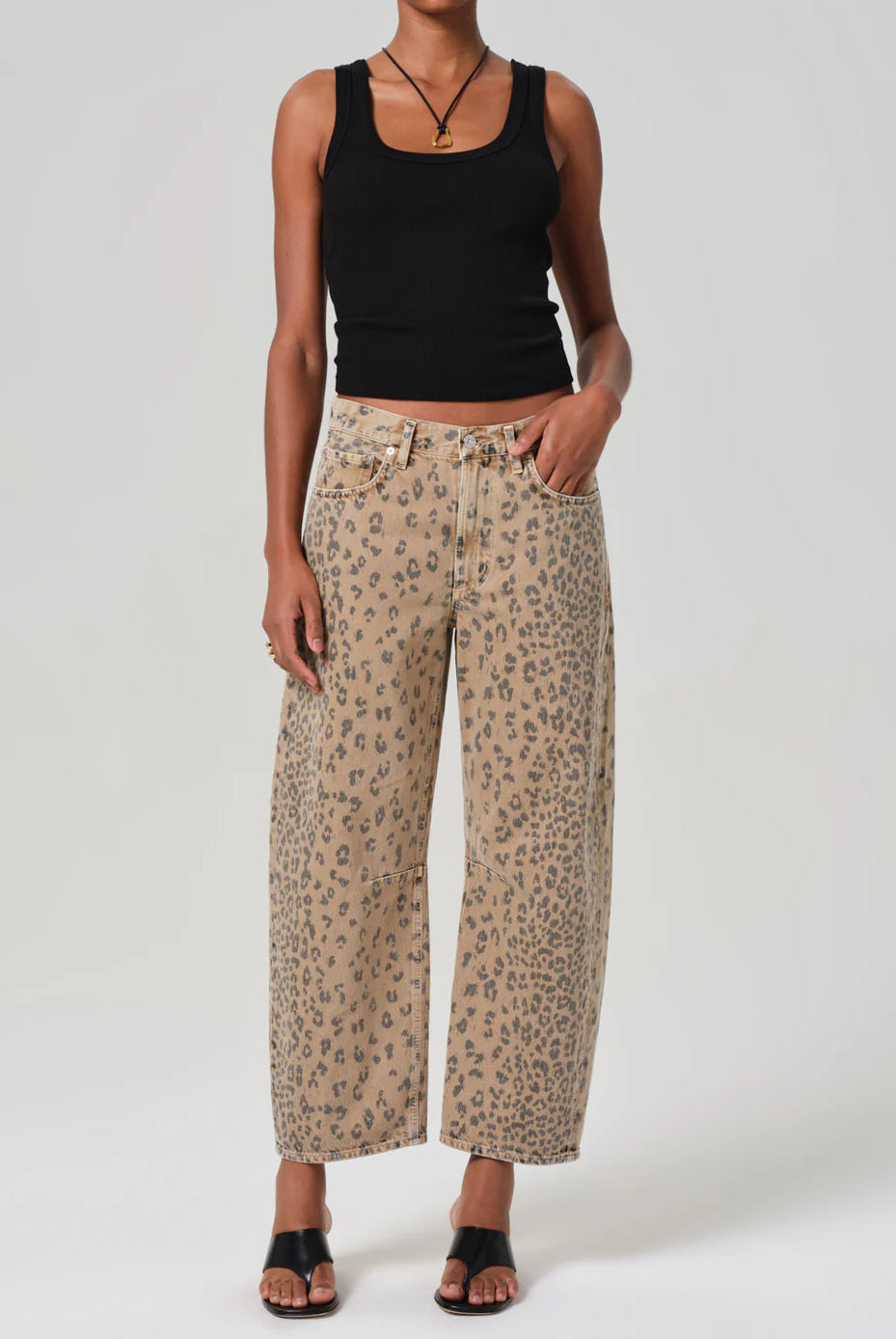 Miro Relaxed Jean - Natural Cheetah by Citizens of Humanity | 25 South Boutiques