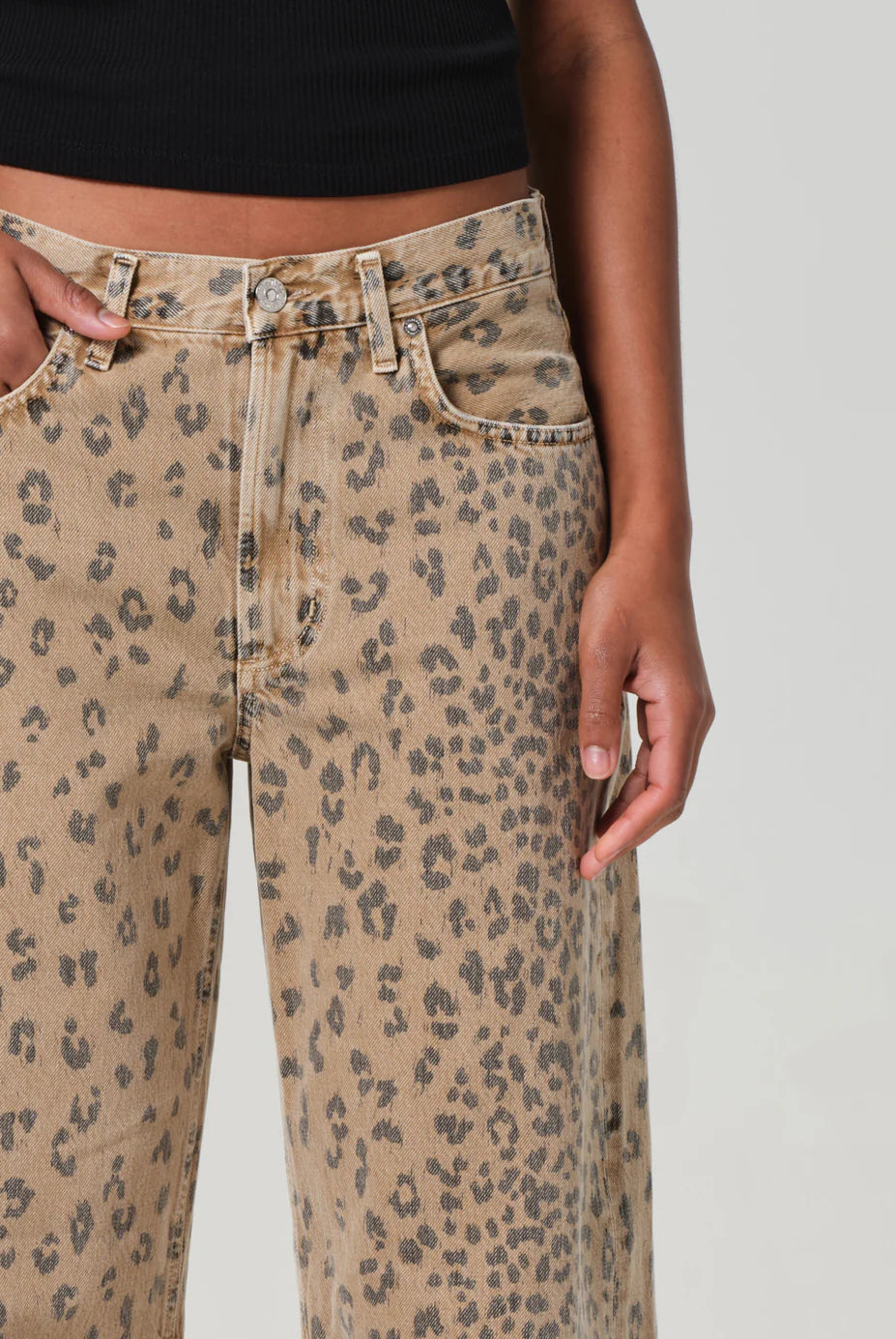 Miro Relaxed Jean - Natural Cheetah by Citizens of Humanity — view 3