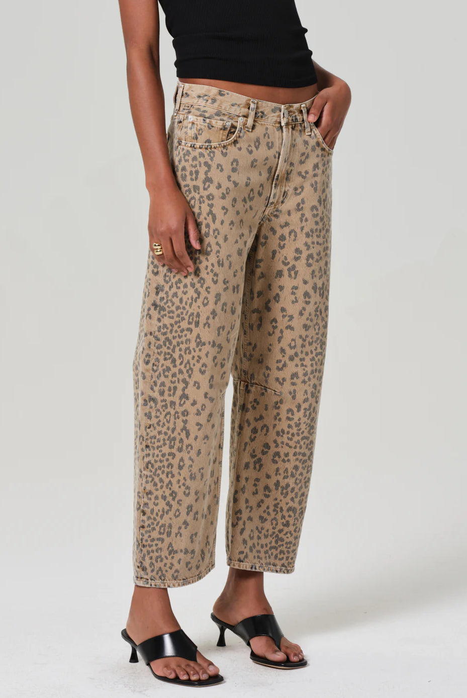 Miro Relaxed Jean - Natural Cheetah by Citizens of Humanity — alternate view
