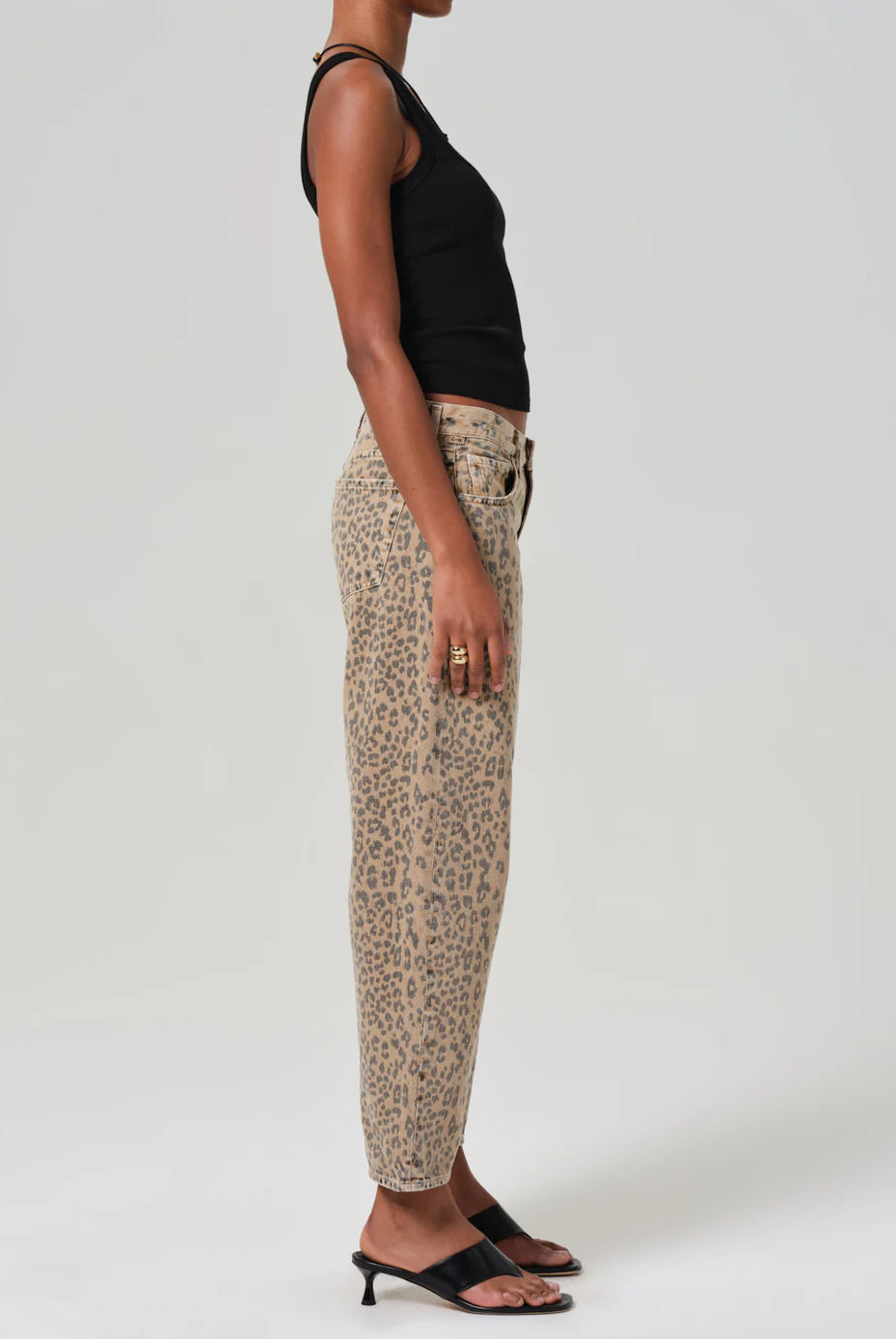 Miro Relaxed Jean - Natural Cheetah by Citizens of Humanity — view 4