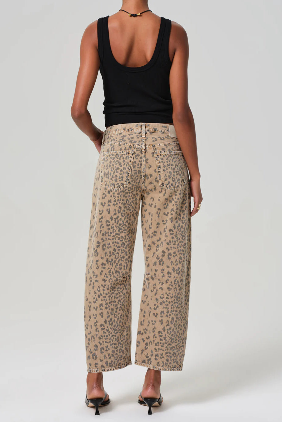 Miro Relaxed Jean - Natural Cheetah by Citizens of Humanity — view 5