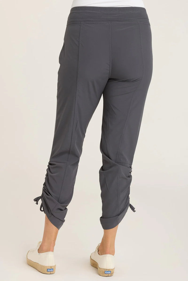 Runyon Pant - Charcoal by XCVI — view 3
