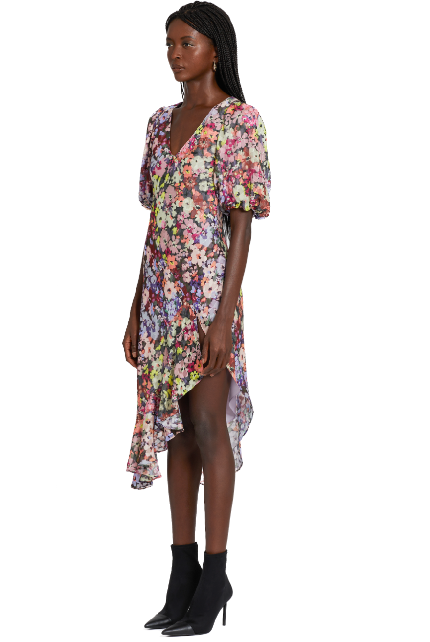 Glenna Dress - Zahra Fleur Print by Amanda Uprichard — view 3
