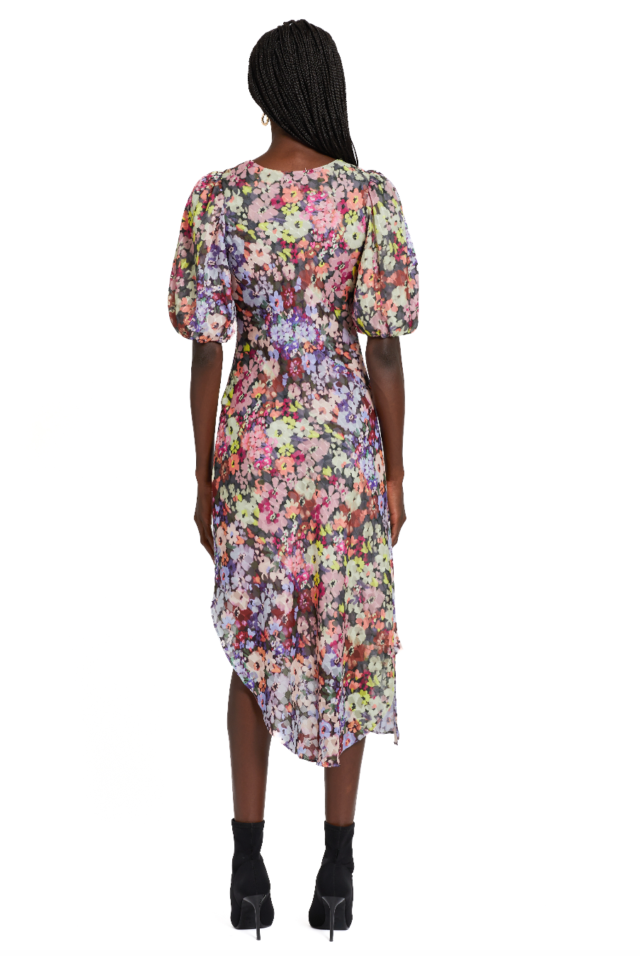 Glenna Dress - Zahra Fleur Print by Amanda Uprichard — view 4
