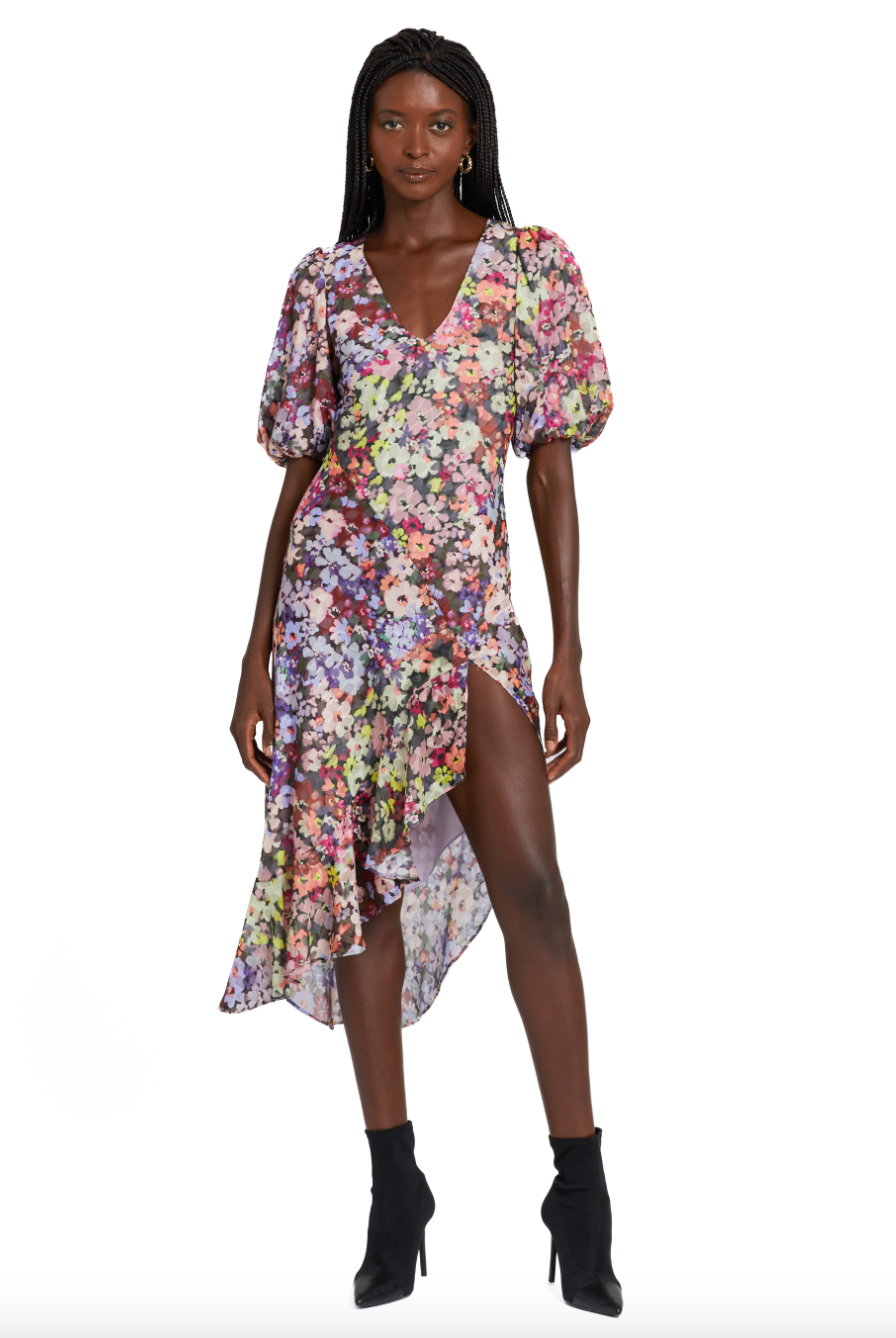Glenna Dress - Zahra Fleur Print by Amanda Uprichard | 25 South Boutiques