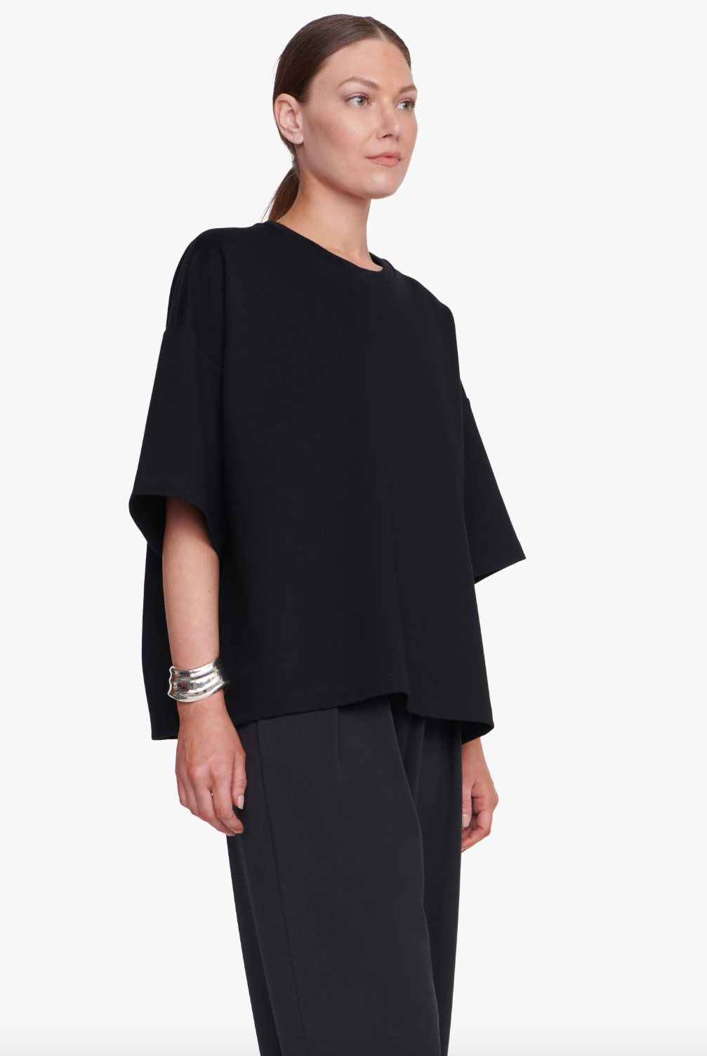 Capsule Top - Black by STAUD — alternate view