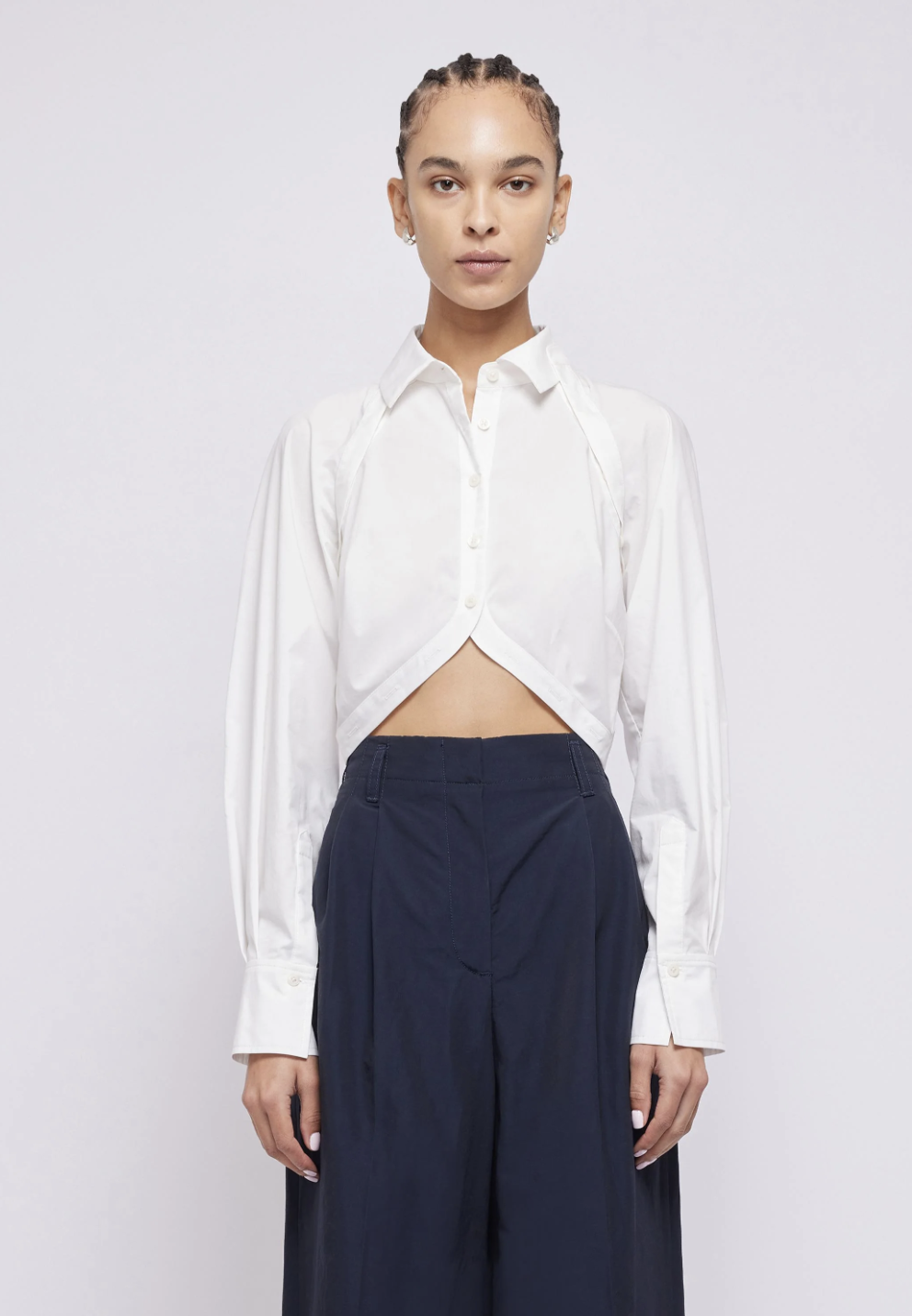 Nikolia Shirt - White by Jonathan Simkhai | 25 South Boutiques