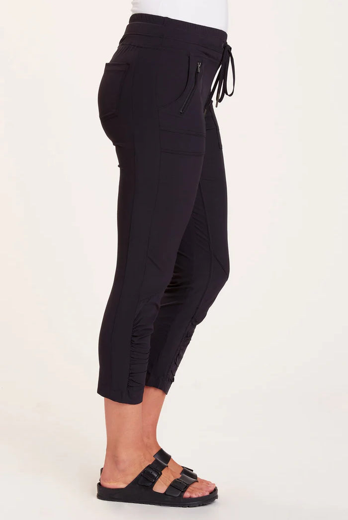 Aksana Legging - Black by XCVI — alternate view