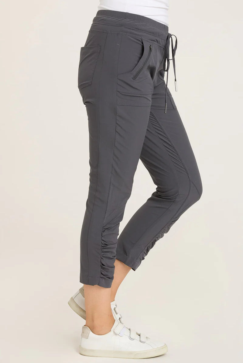 Aksana Legging - Charcoal by XCVI — alternate view