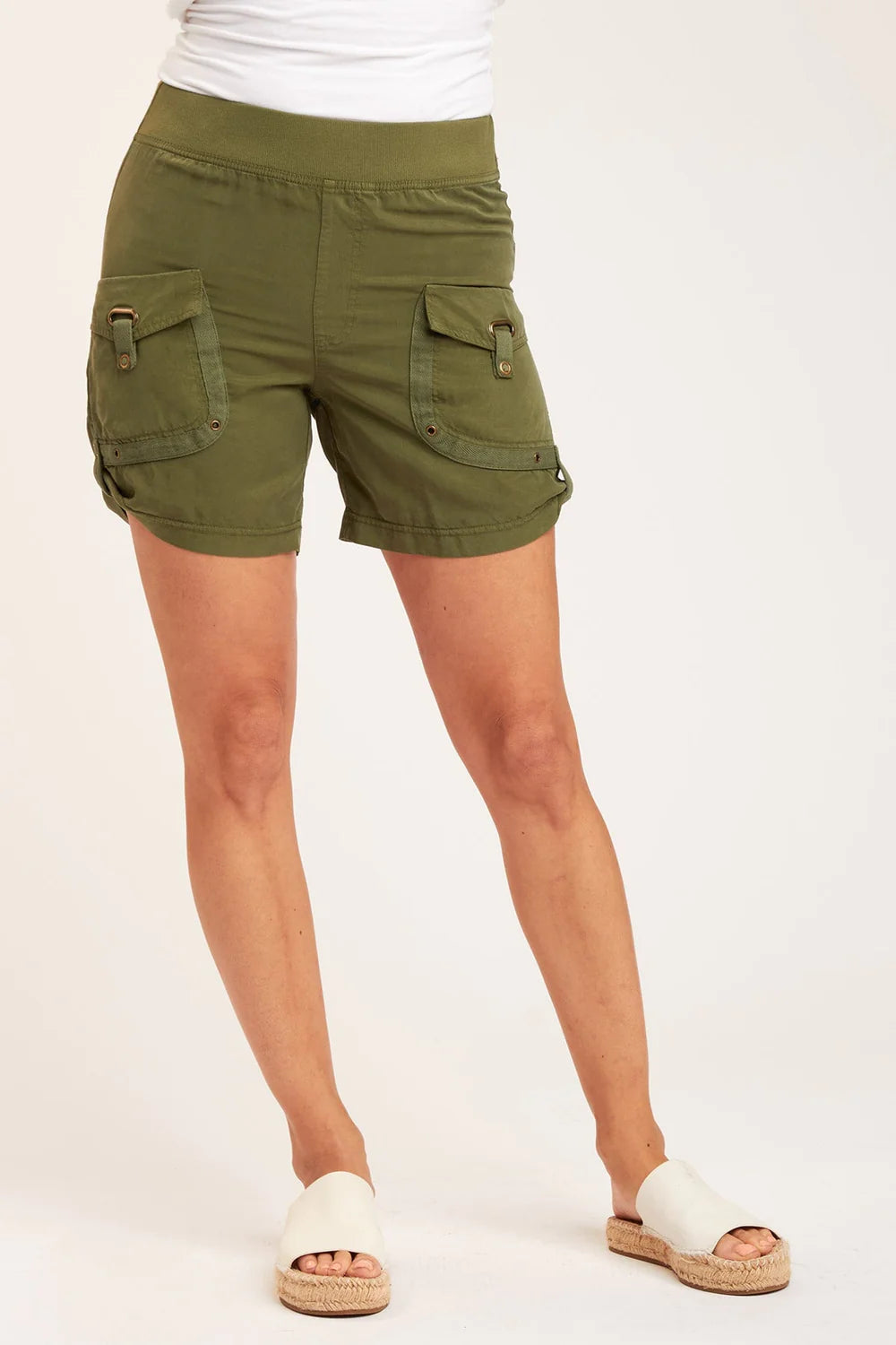 Kylde Shorts - Dark Everglades by XCVI | 25 South Boutiques