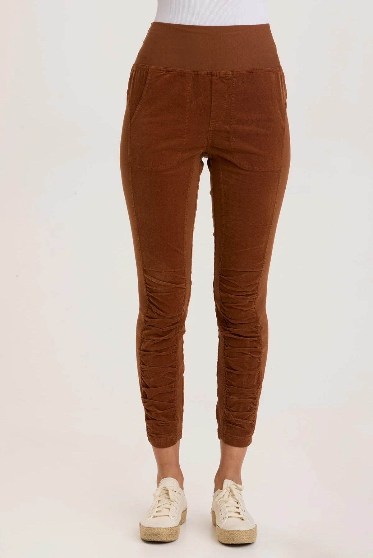 Cord Penny Legging - Russet Pigment by XCVI | 25 South Boutiques