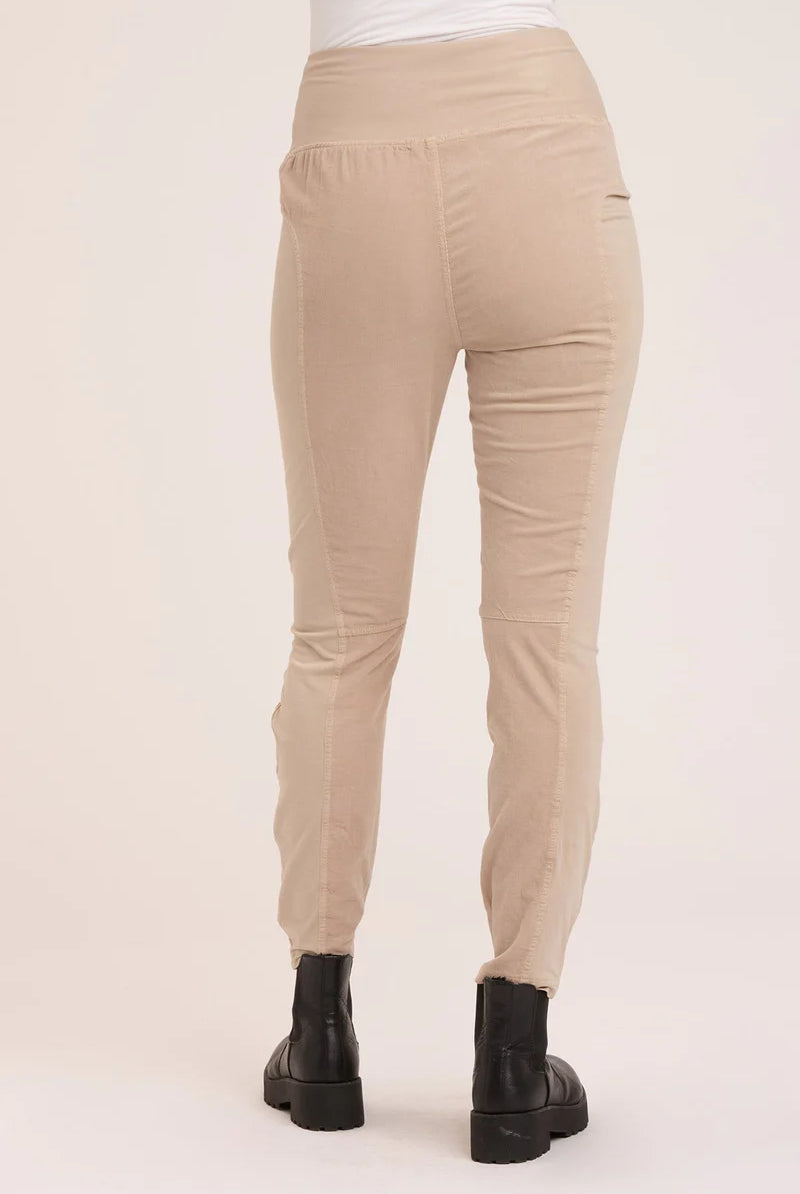 Cord Penny Legging - Sand by XCVI — view 3