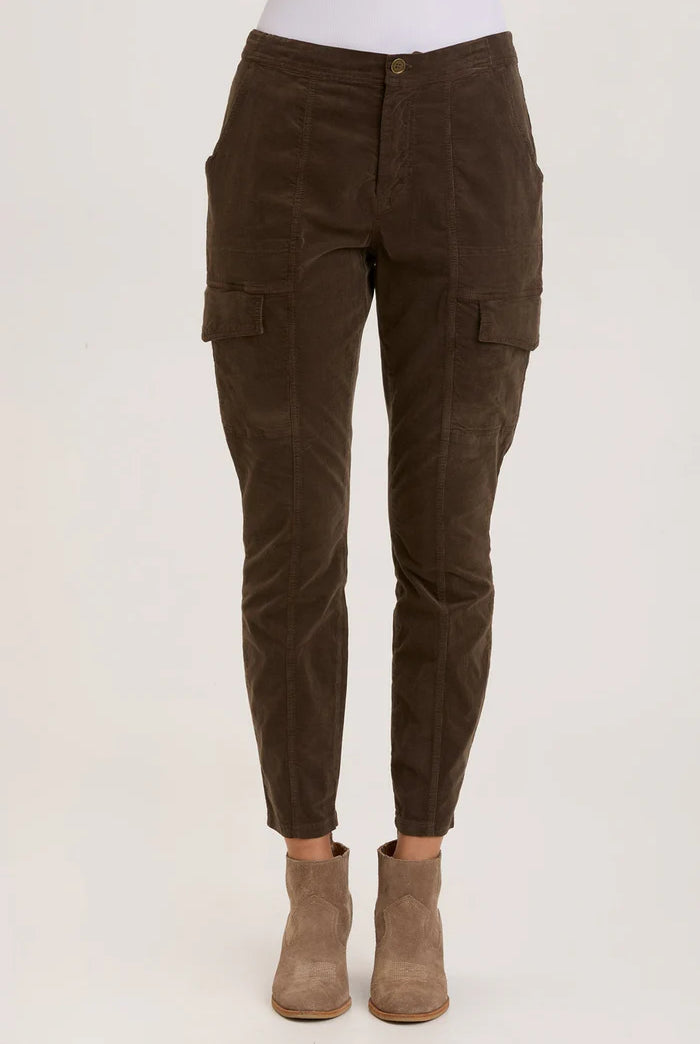 Cord Timberline Legging - Boxwood Pigment by XCVI | 25 South Boutiques