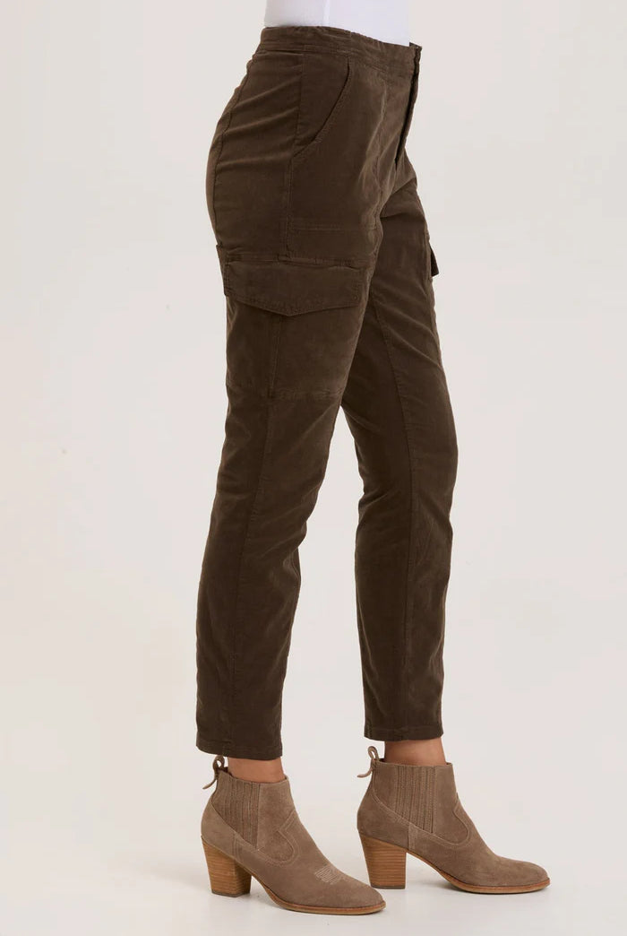Cord Timberline Legging - Boxwood Pigment by XCVI — alternate view