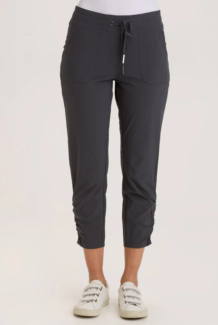 Lyan Active Pant - Charcoal by XCVI | 25 South Boutiques