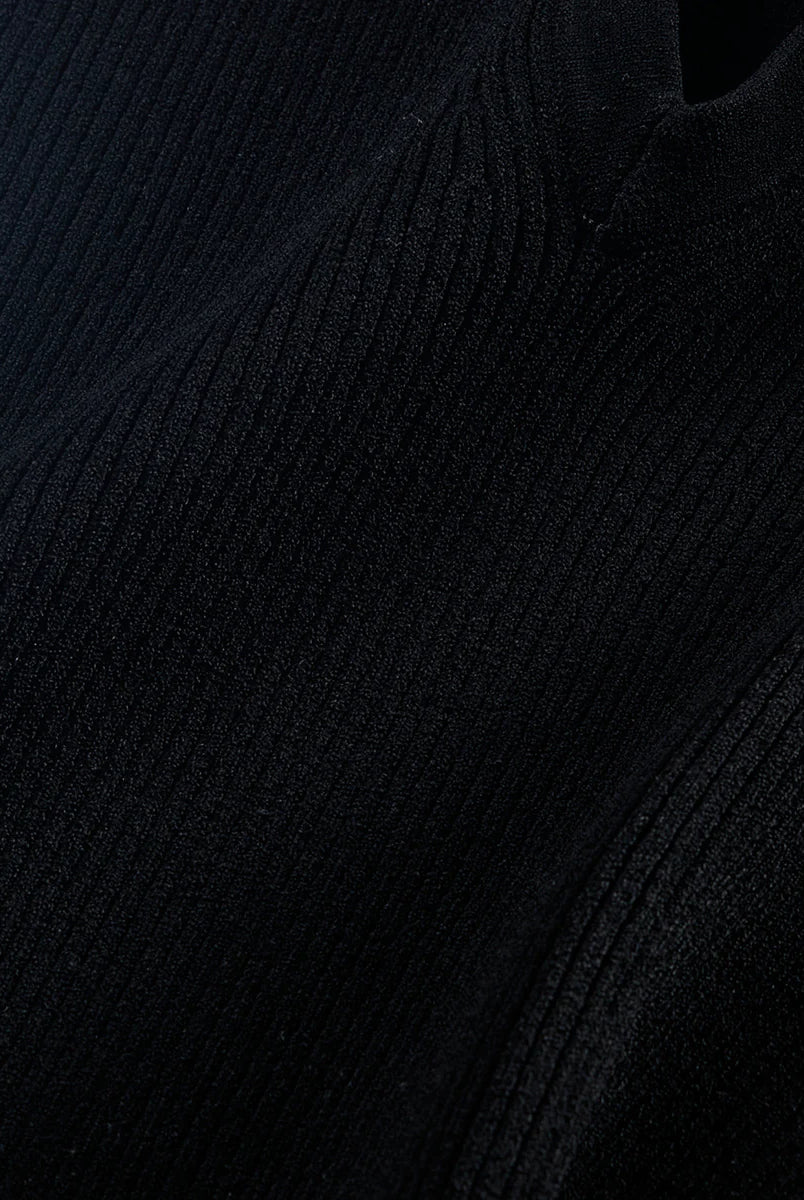 Sid Sleeveless Knit Top - Black by Veronica Beard — view 3