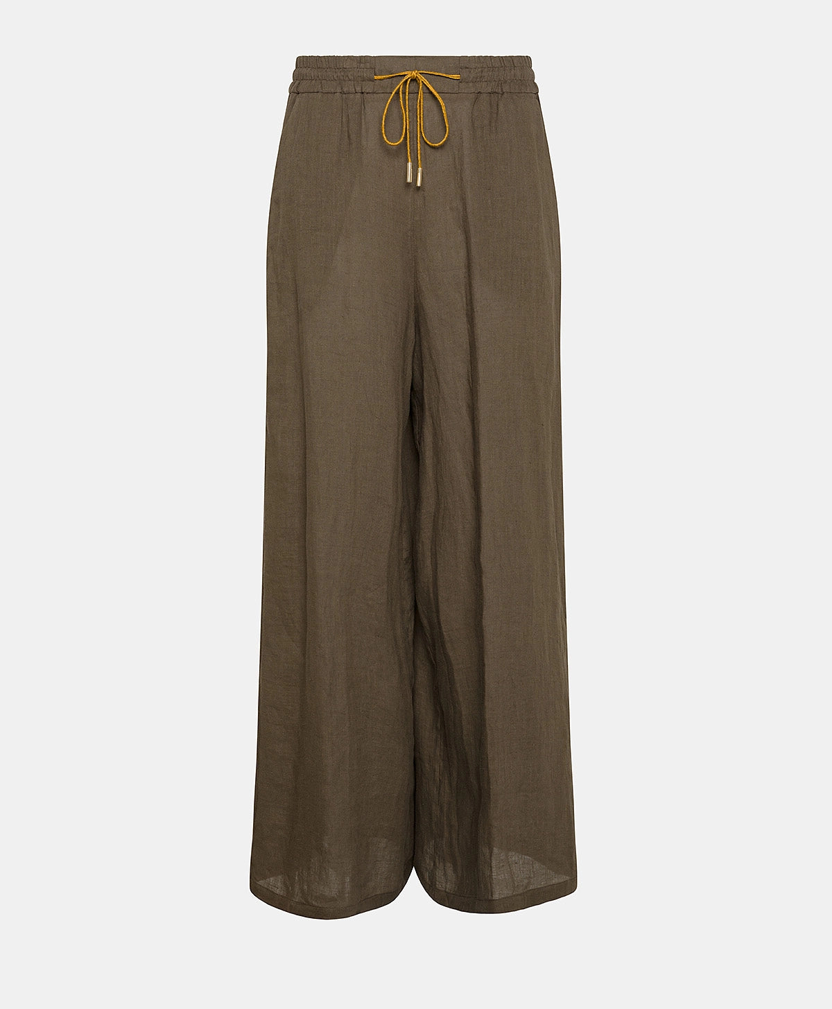 Aliterru Linen Pant - Army Green by Momonì — alternate view