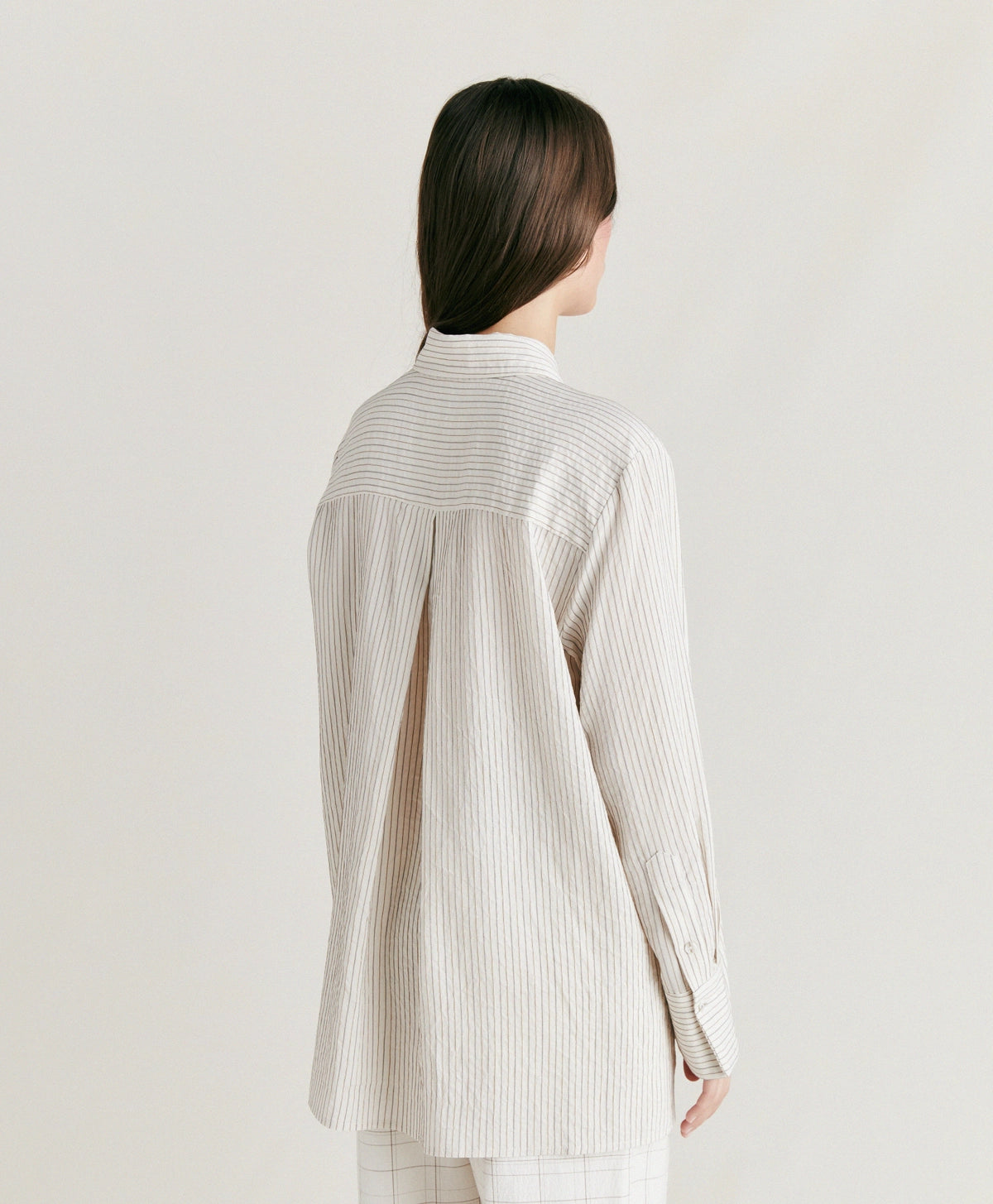 Aura Shirt - Cream / Caramel by Momonì — view 5