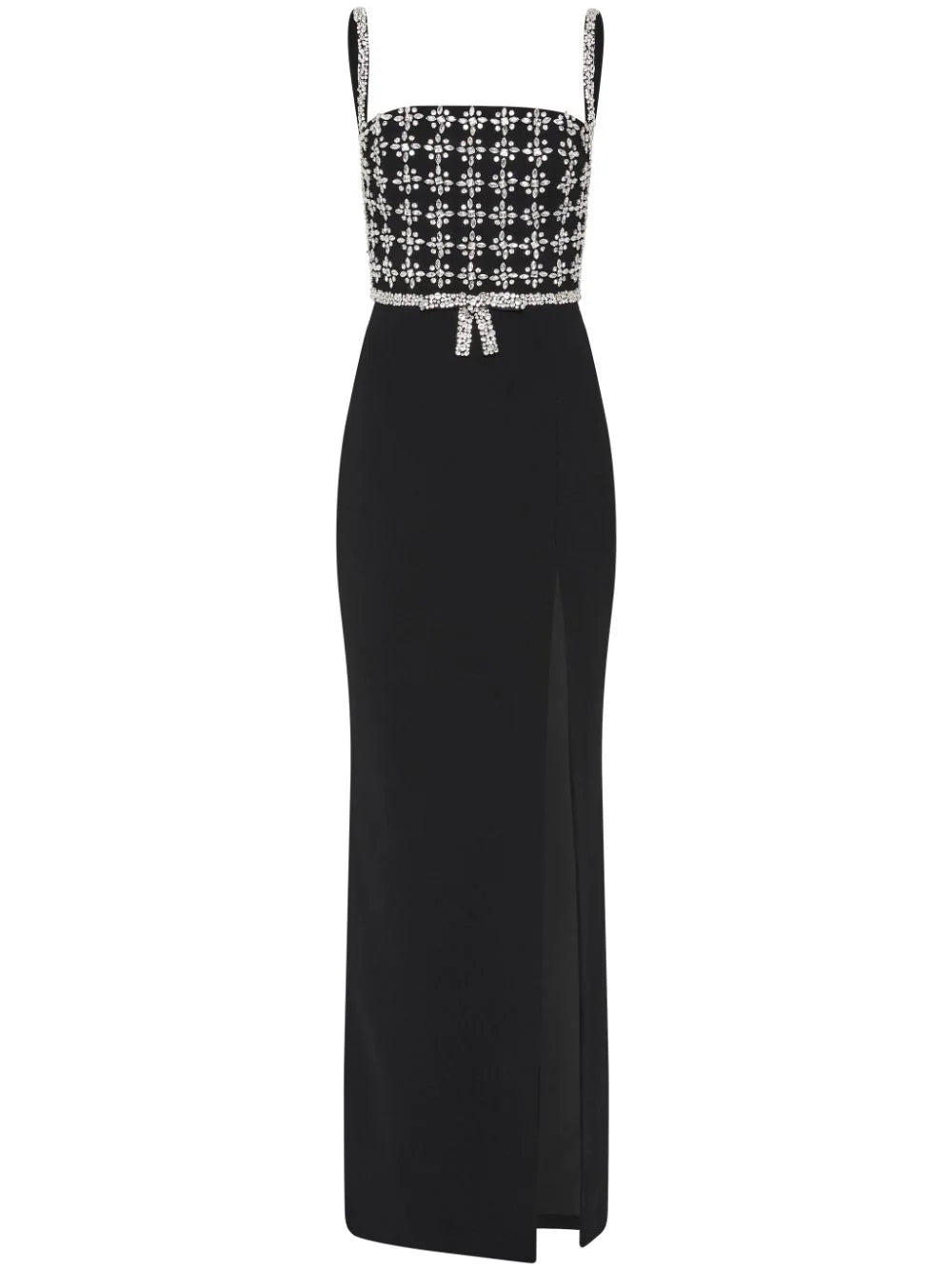 Rina Split Gown - Black by Rebecca Vallance — view 4