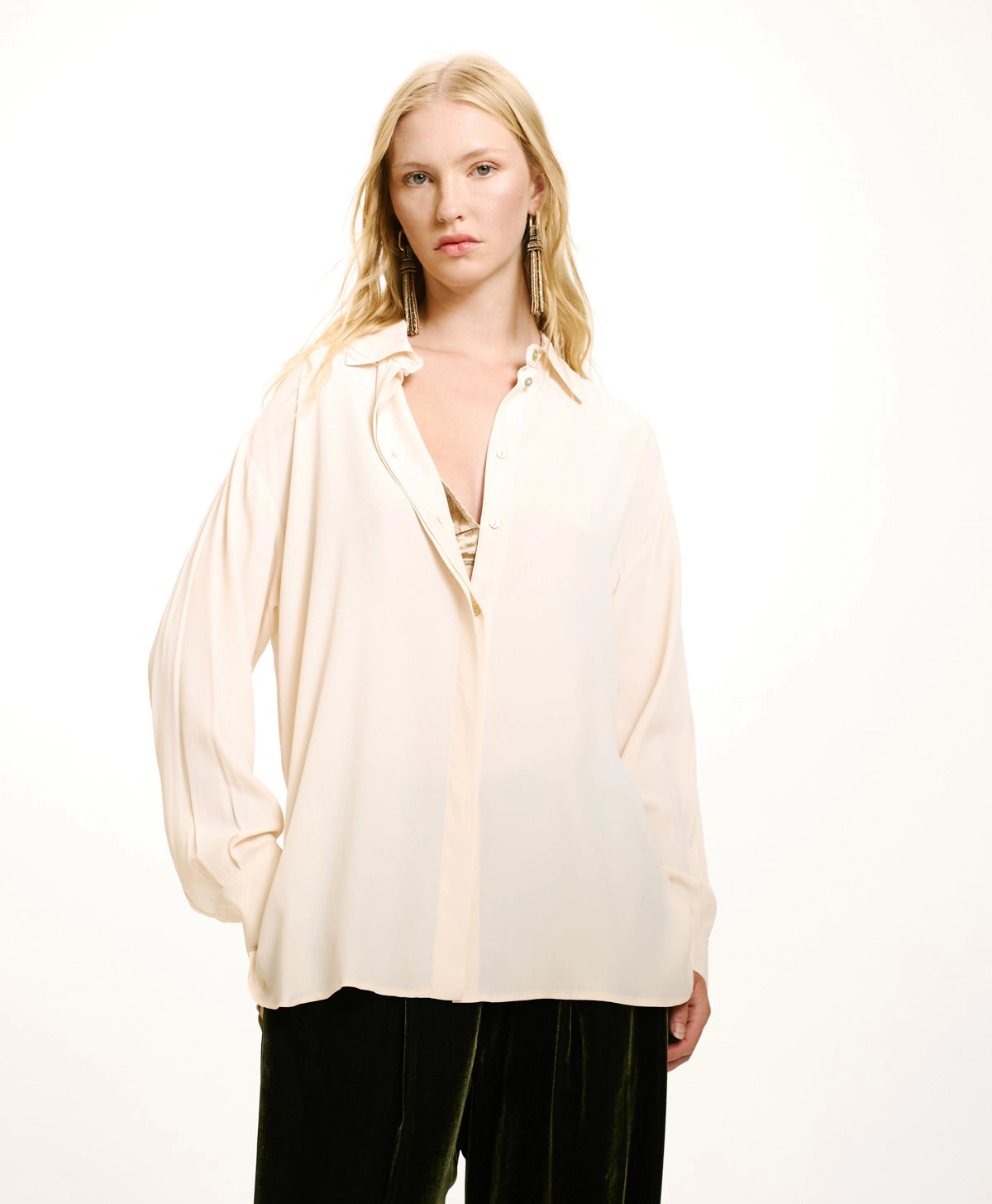 Sayonara Shirt - Cream by Momonì | 25 South Boutiques