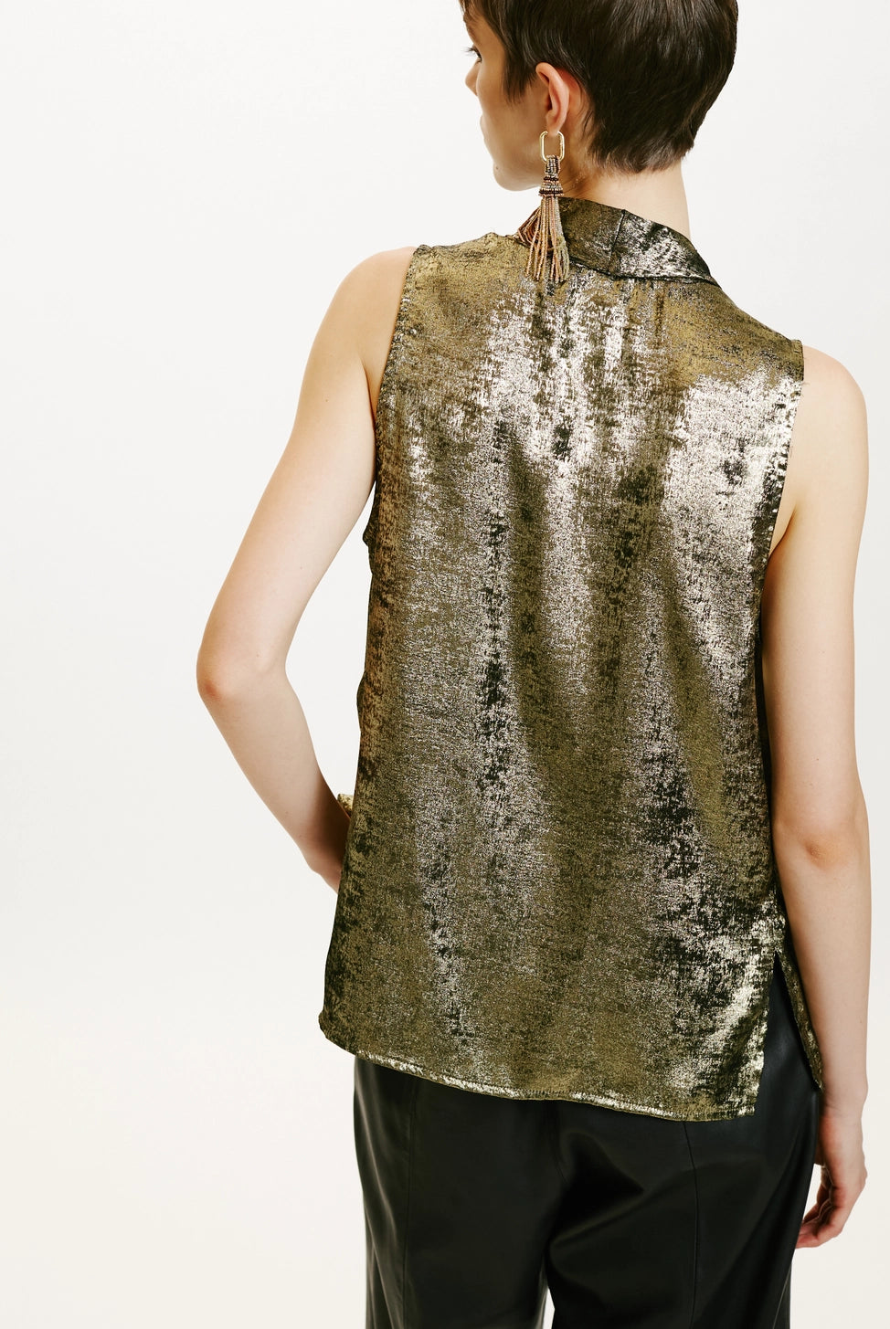 Kiri Top - Dark Gold by Momonì — view 3