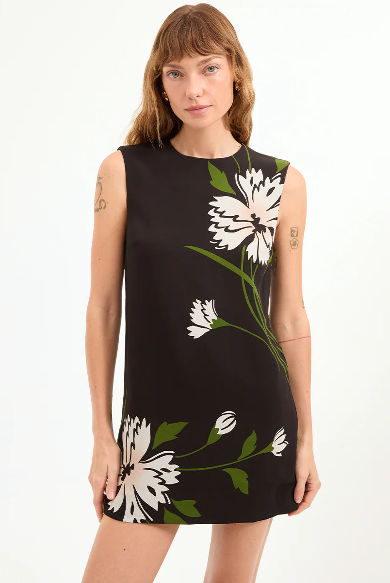Cromwell Shift Dress - Black Multi by Veronica Beard — alternate view