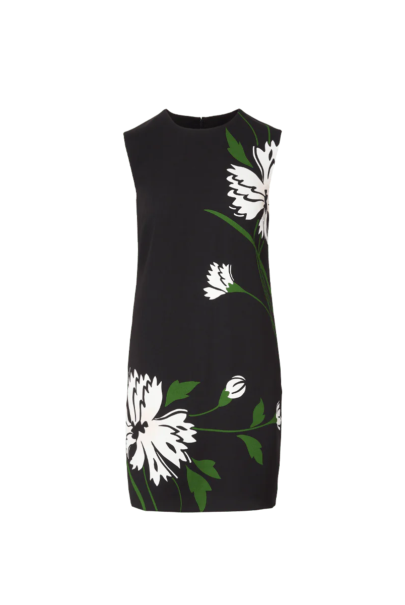 Cromwell Shift Dress - Black Multi by Veronica Beard — view 6