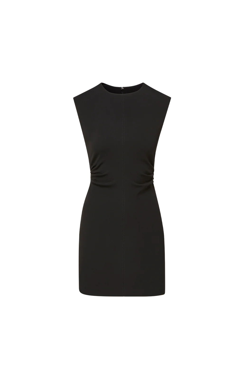Imara Crepe Mini Dress - Black by Veronica Beard — view 4