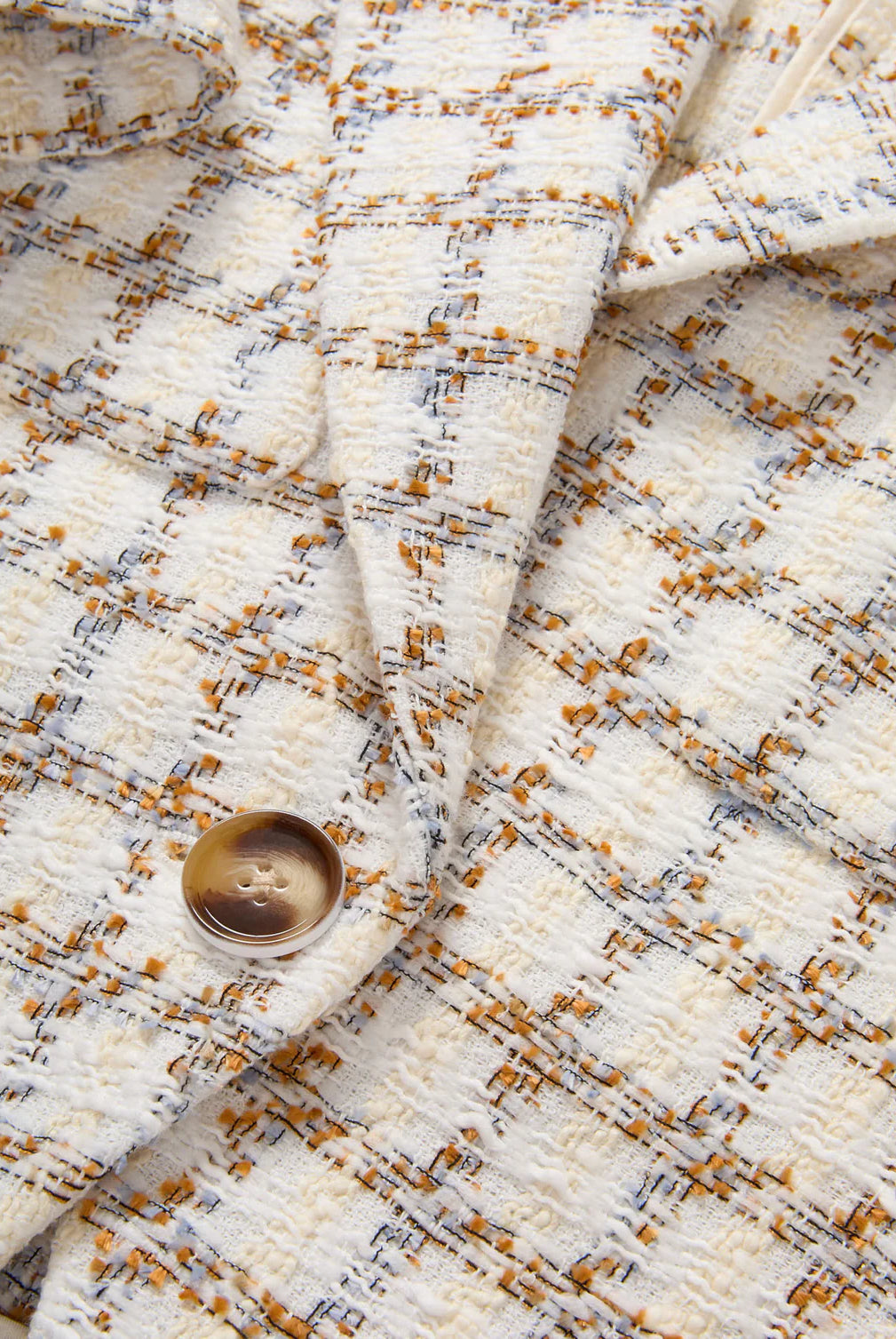 Montenegro Tweed Jacket - Ecru Multi by Veronica Beard — view 3