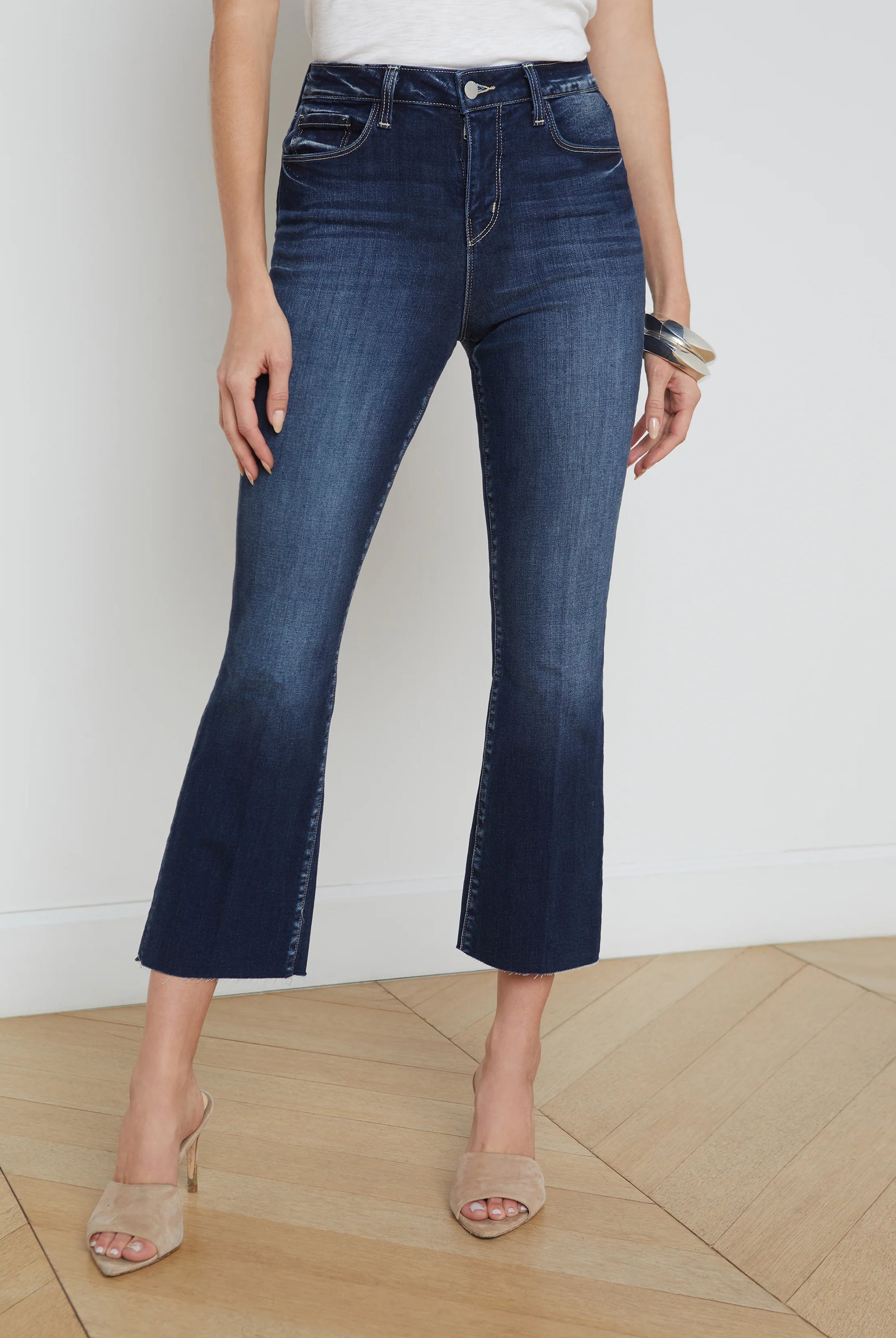 Kendra Cropped Flare Jean - Columbia by L'agence — alternate view