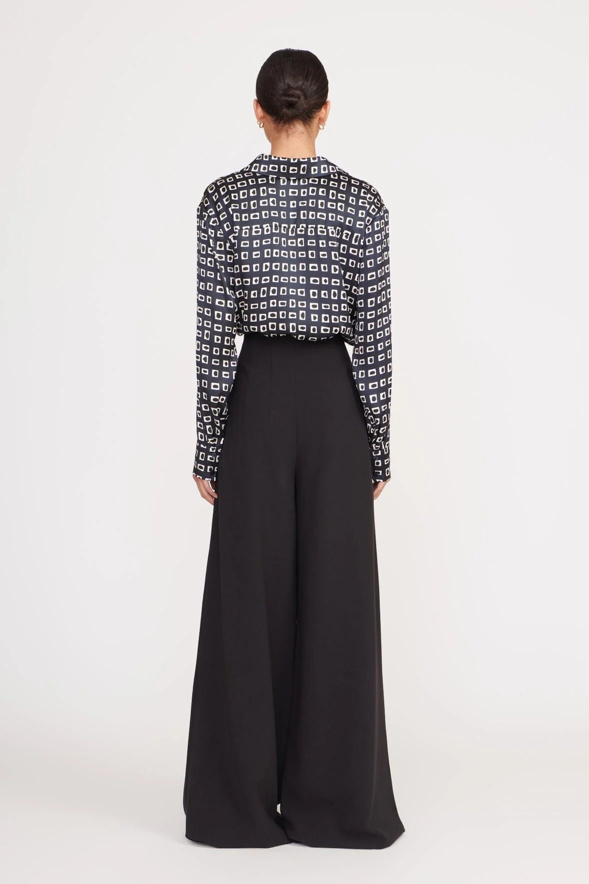 Caleb Pant - Black by STAUD — view 3