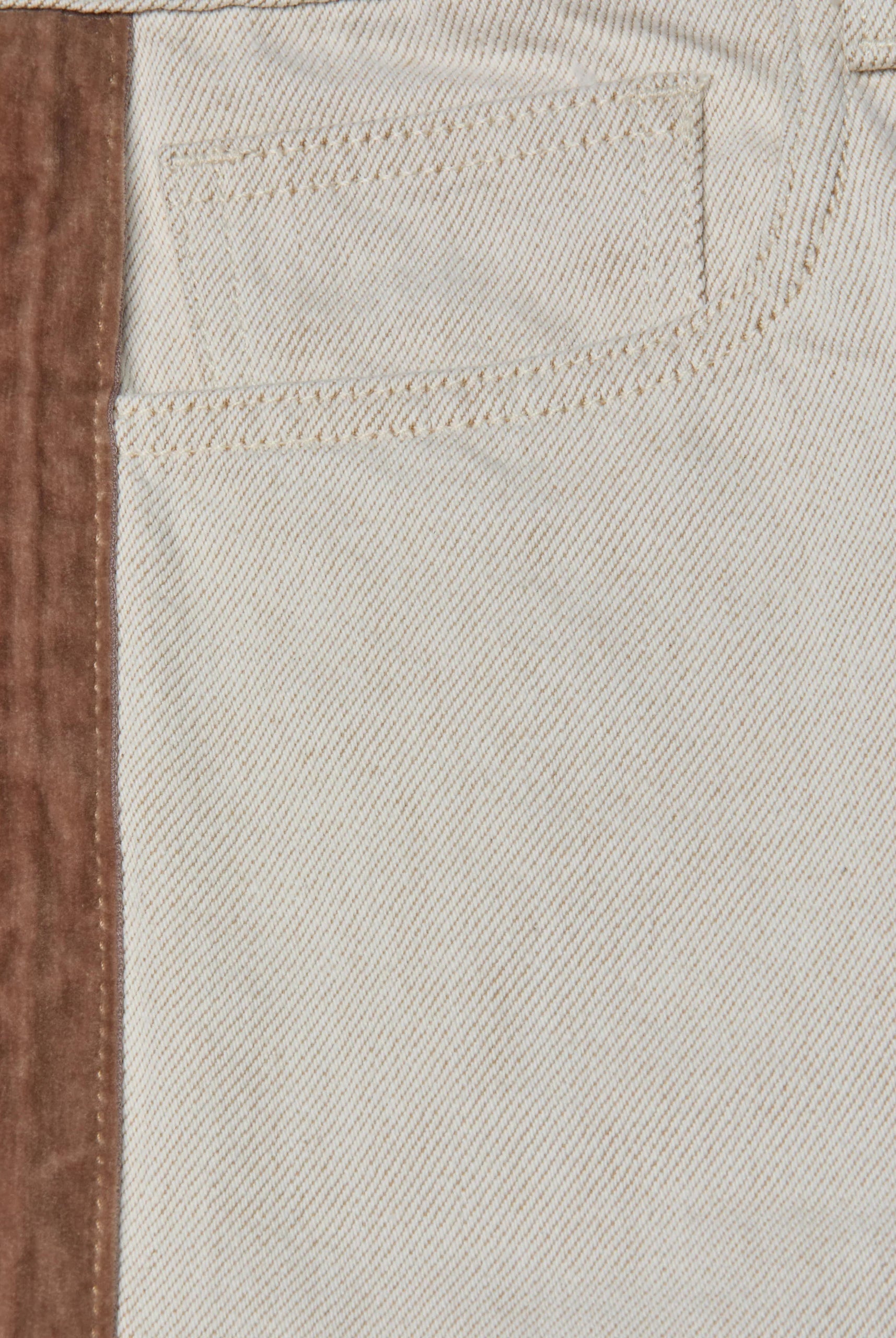 Jones Stovepipe Jean - Desert Tan / Taupe by L'agence — view 5